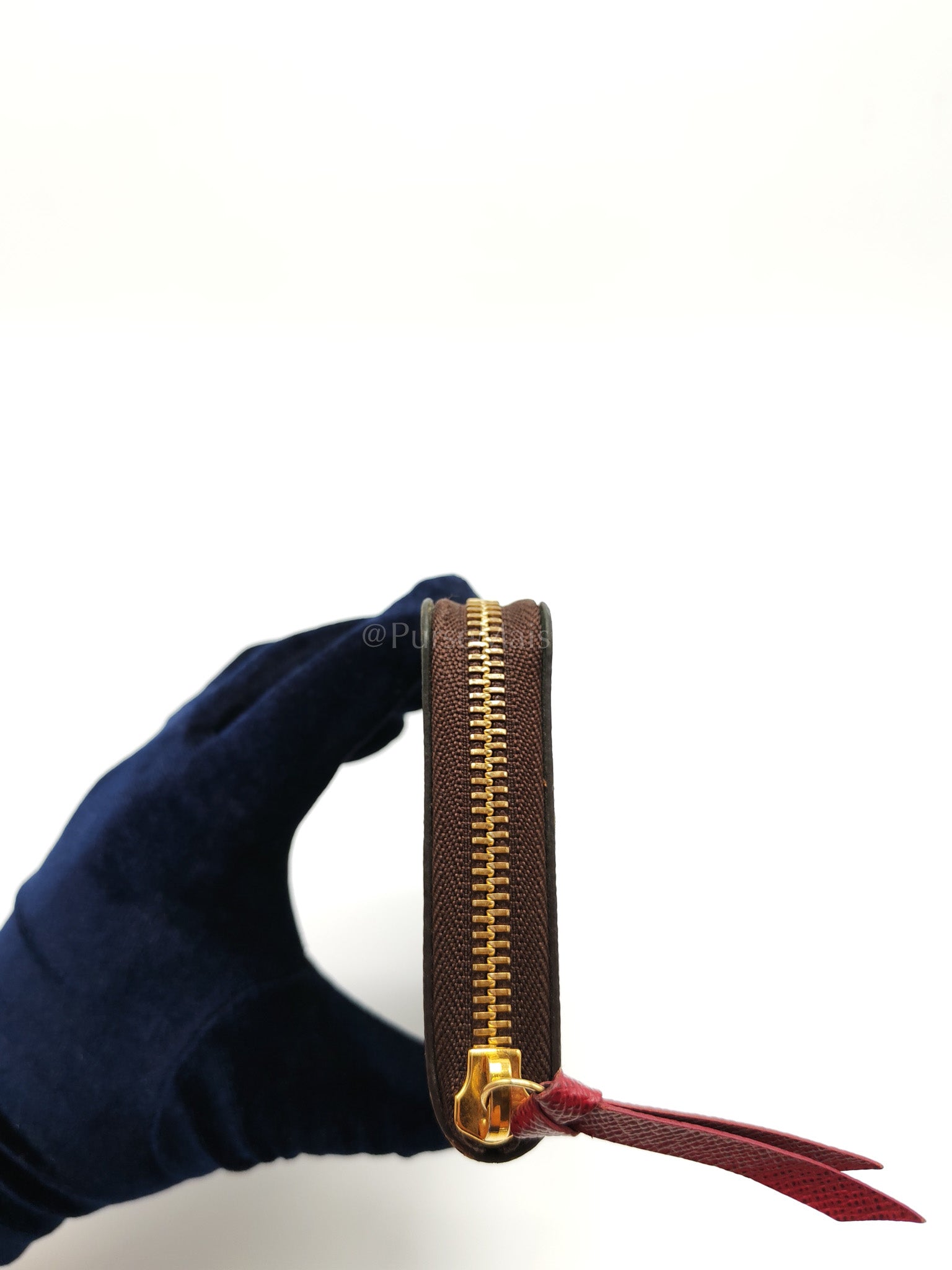 Clemence in Monogram Canvas Zippy Long Wallet (Microchip) | Purse Maison Luxury Bags Shop