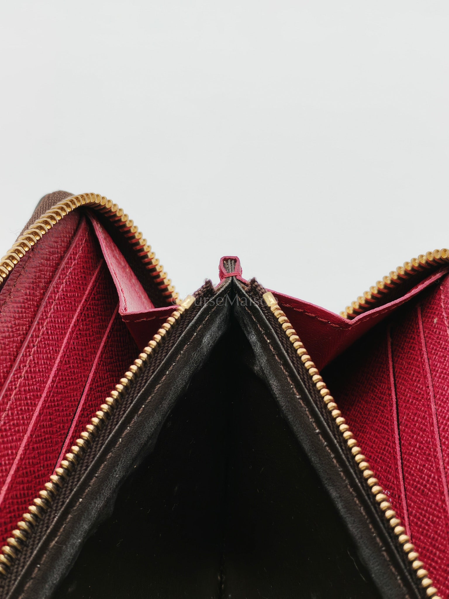 Clemence in Monogram Canvas Zippy Long Wallet (Microchip) | Purse Maison Luxury Bags Shop