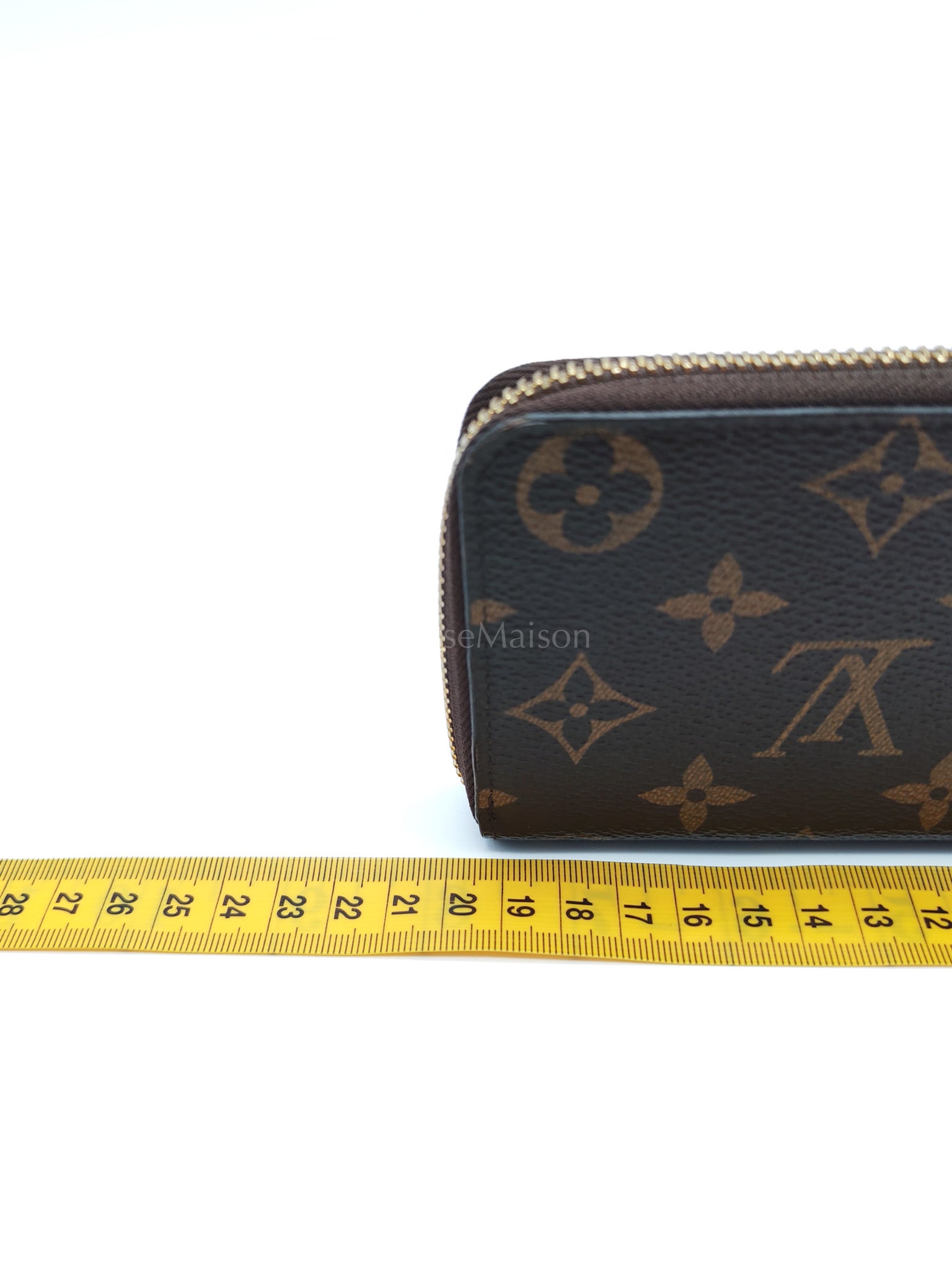 Clemence in Monogram Canvas Zippy Long Wallet (Microchip) | Purse Maison Luxury Bags Shop