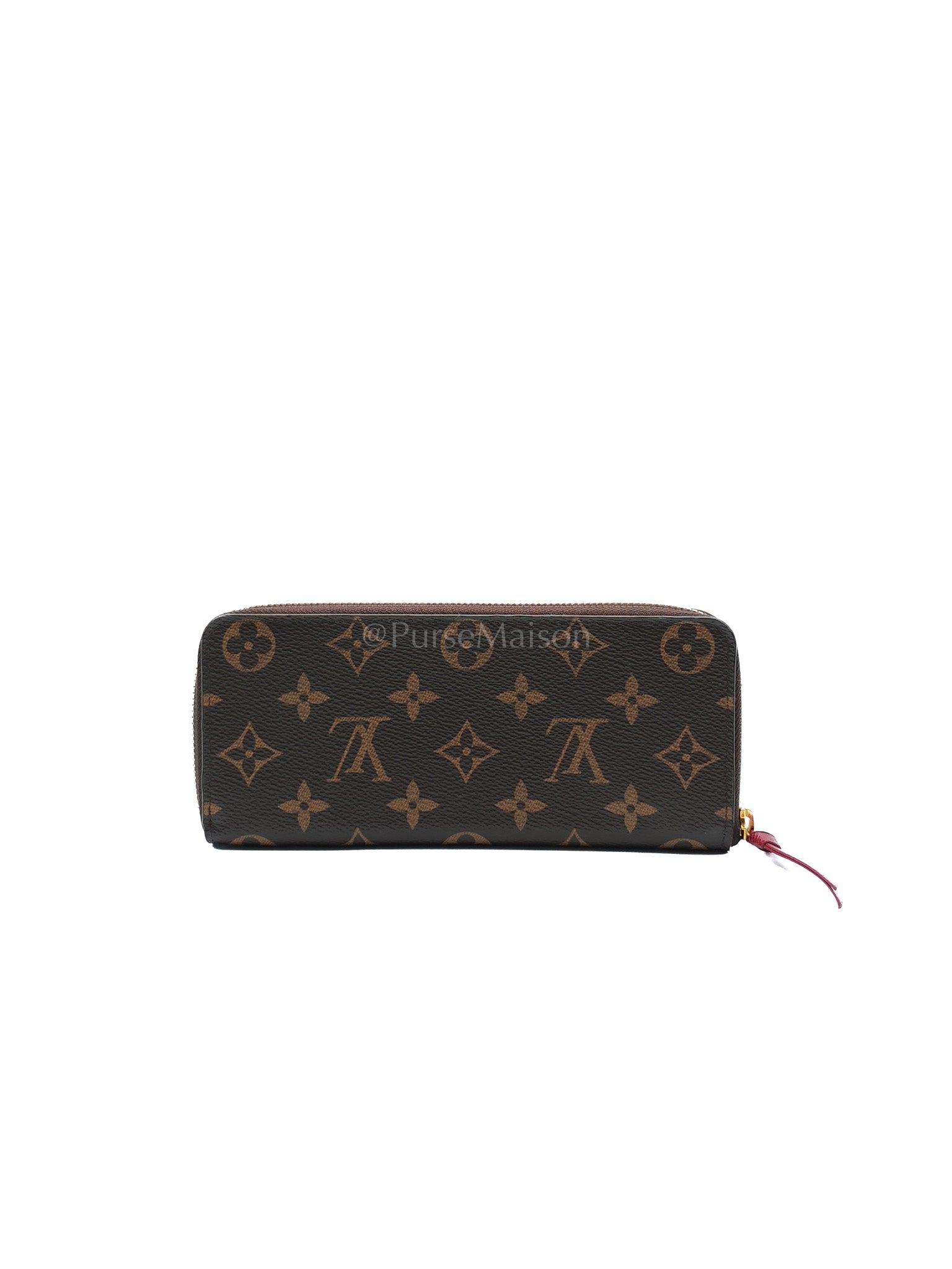 Clemence in Monogram Canvas Zippy Long Wallet (Microchip) | Purse Maison Luxury Bags Shop
