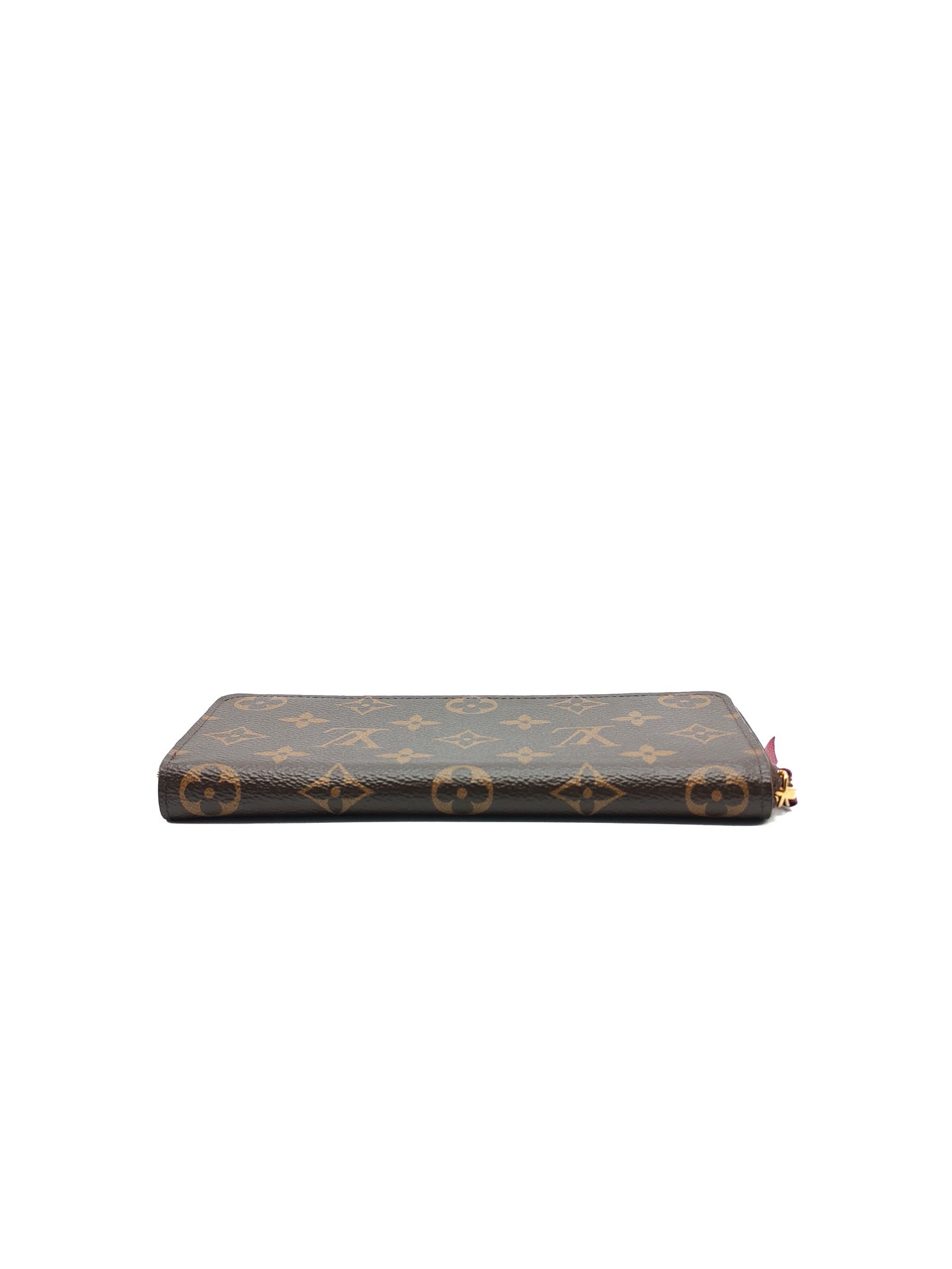 Clemence in Monogram Canvas Zippy Long Wallet (Microchip) | Purse Maison Luxury Bags Shop