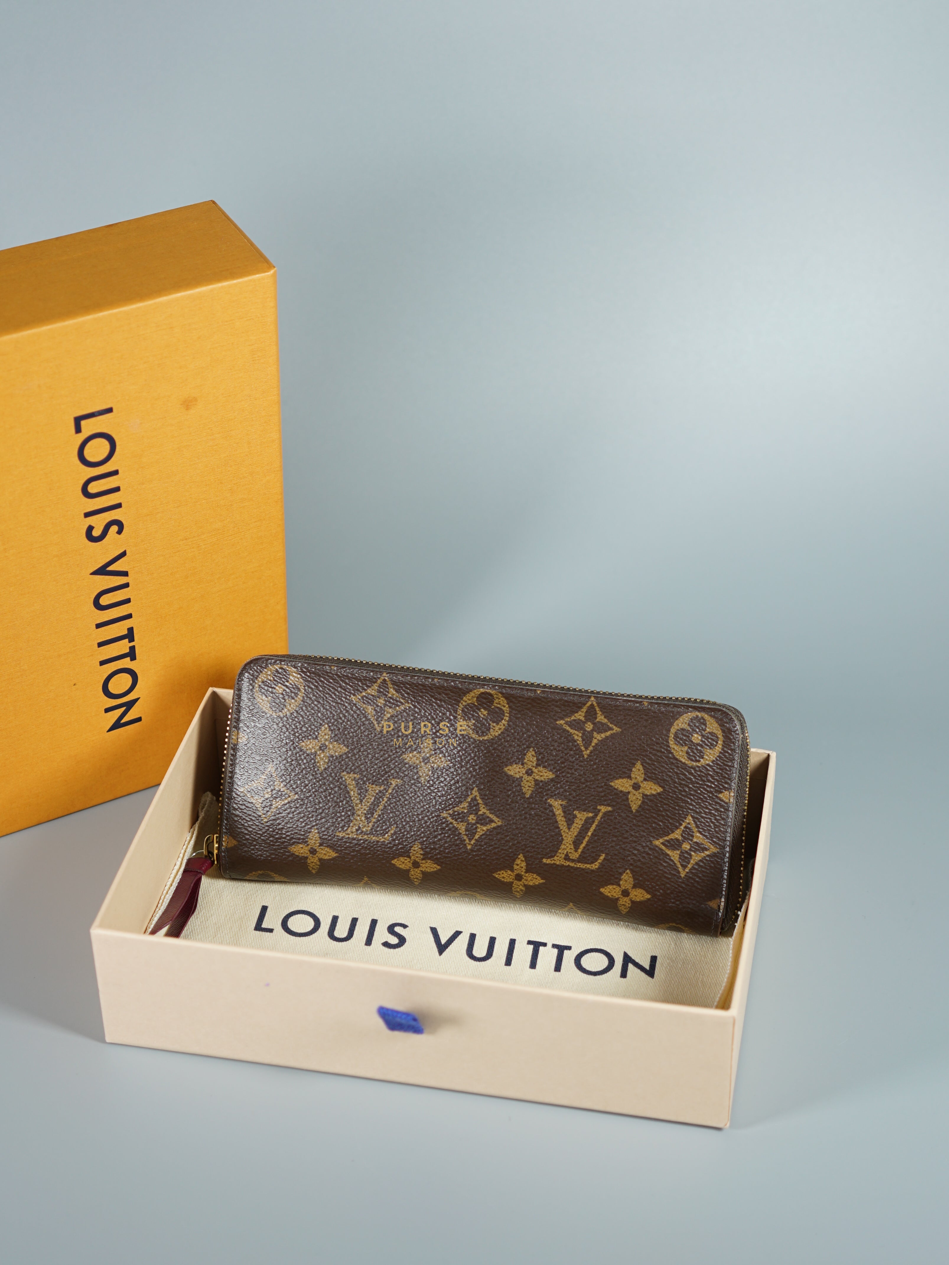 Louis Vuitton Clemence Monogram Women Wallet (Date Code: CA4118) | Purse Maison Luxury Bags Shop