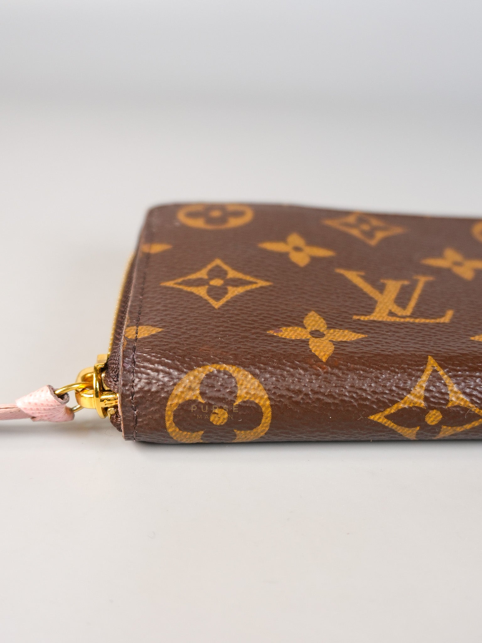Clemence Wallet in Monogram Canvas (Microchip) | Purse Maison Luxury Bags Shop