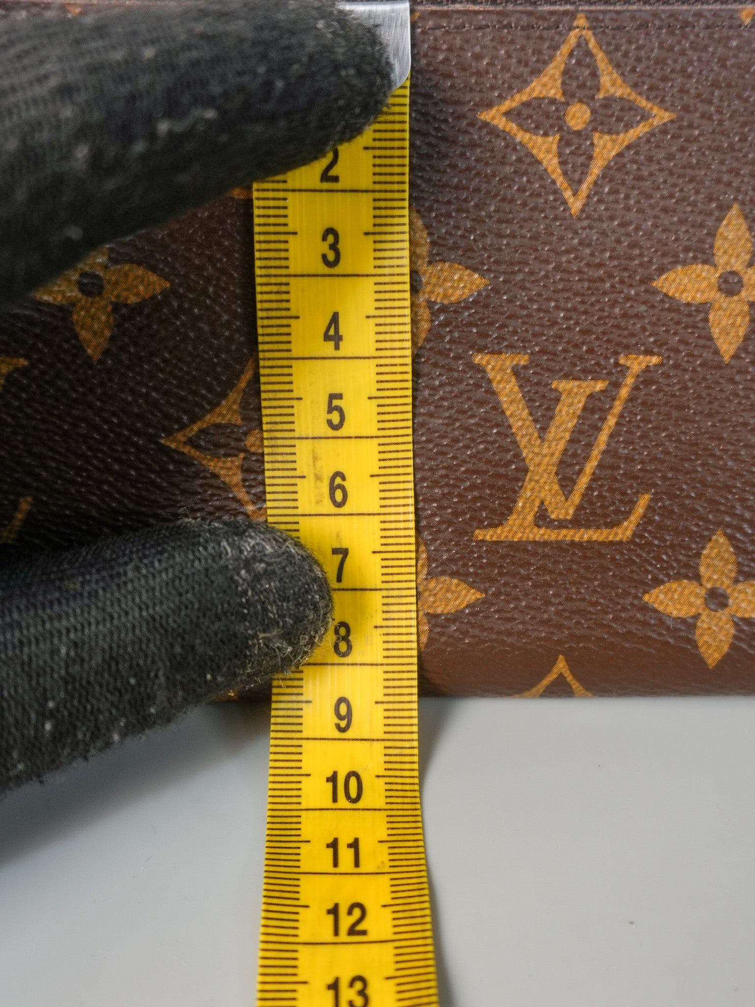 Clemence Wallet in Monogram Canvas (Microchip) | Purse Maison Luxury Bags Shop