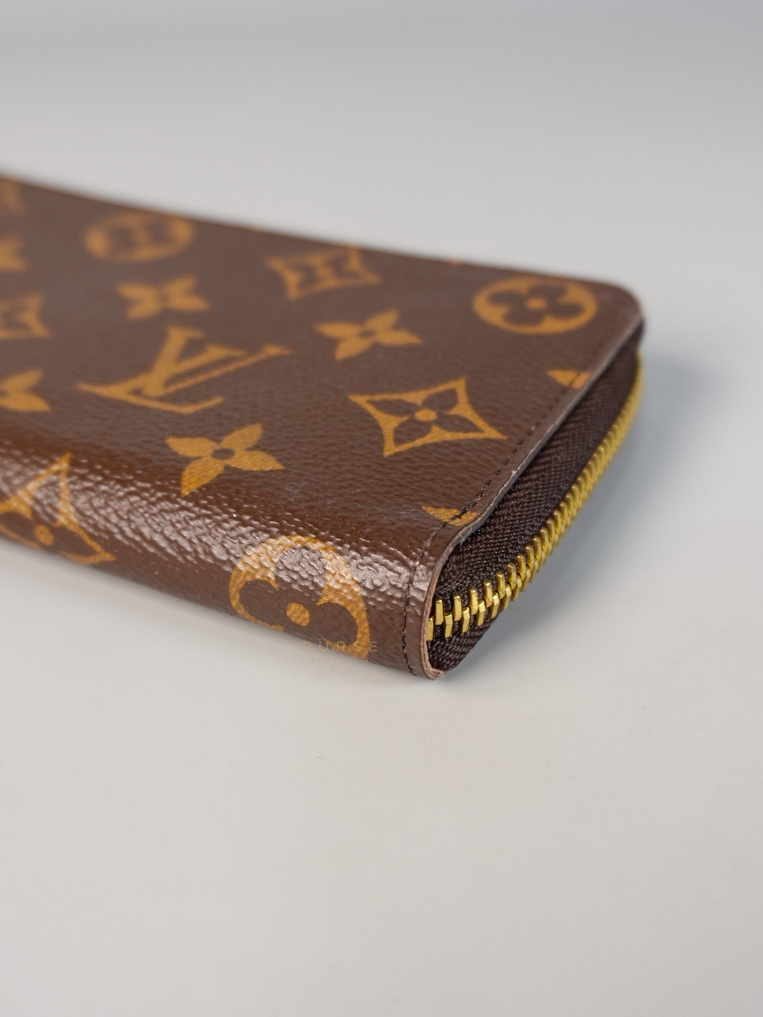 Clemence Wallet in Monogram Canvas (Microchip) | Purse Maison Luxury Bags Shop
