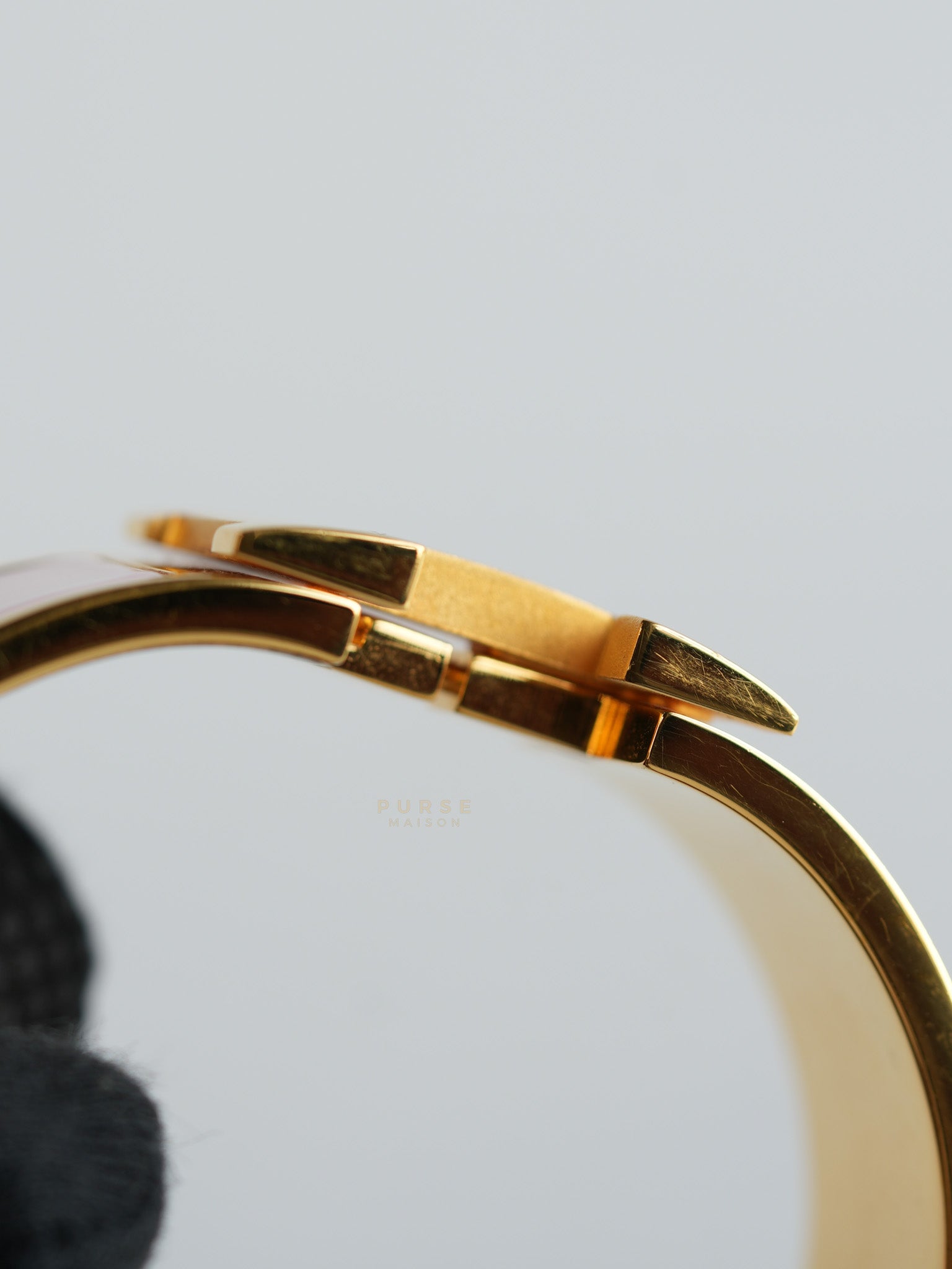 Clic Clac H Bangle Bracelet PM Rose Dragee | Purse Maison Luxury Bags Shop