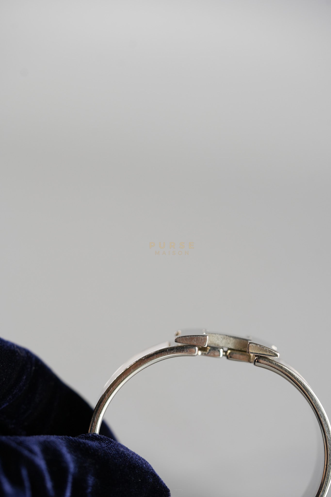 Clic Clac H Bangle PM White | Purse Maison Luxury Bags Shop