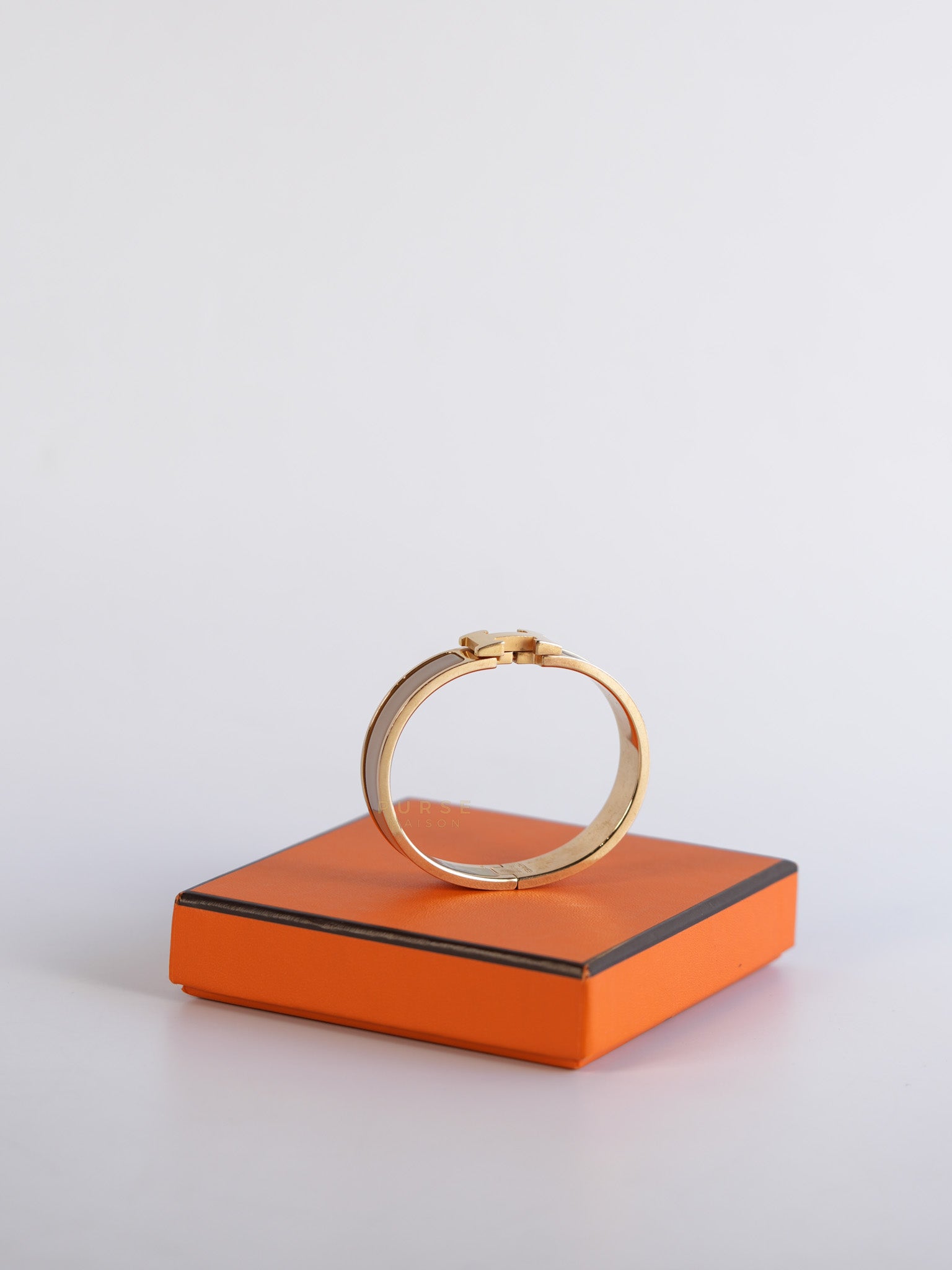 Clic Clac H PM Etoupe | Purse Maison Luxury Bags Shop