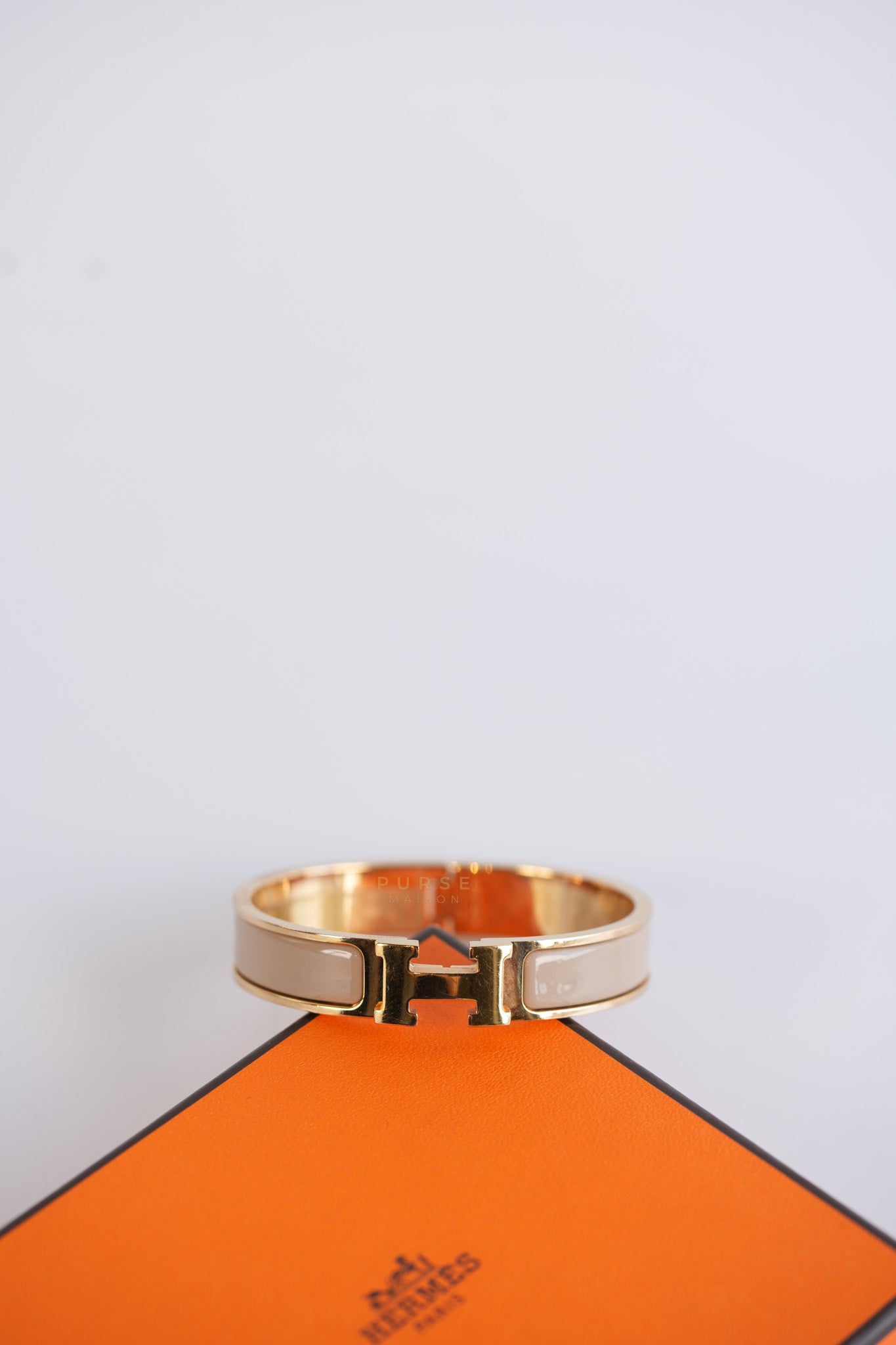 Clic Clac H PM Etoupe | Purse Maison Luxury Bags Shop