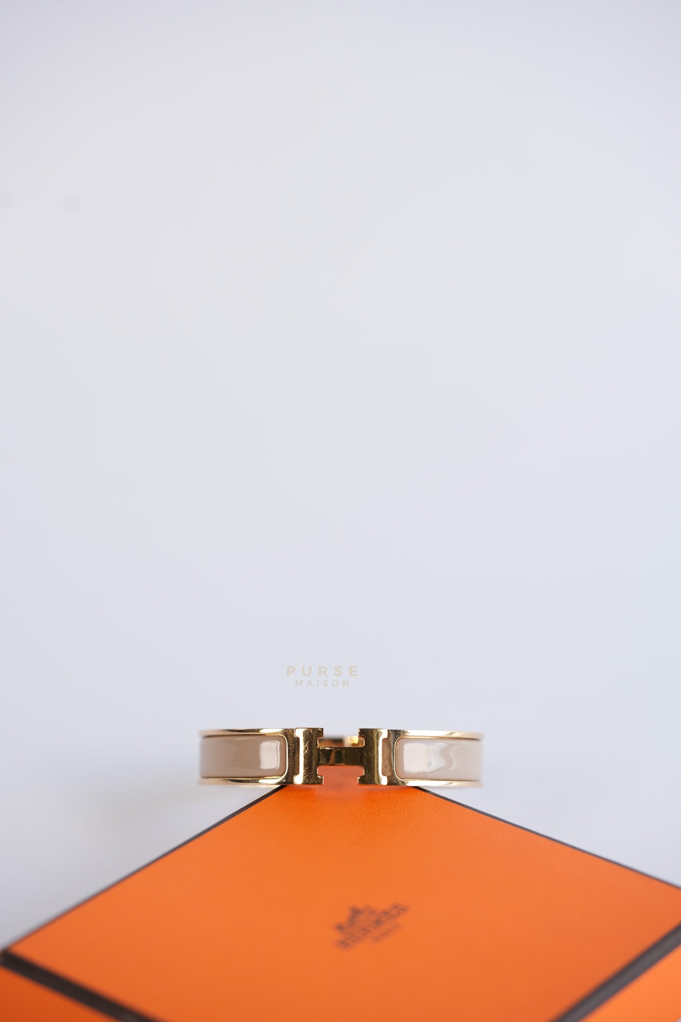 Clic Clac H PM Etoupe | Purse Maison Luxury Bags Shop