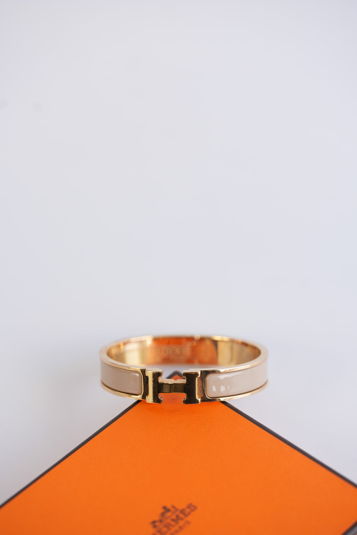 Clic Clac H PM Etoupe | Purse Maison Luxury Bags Shop