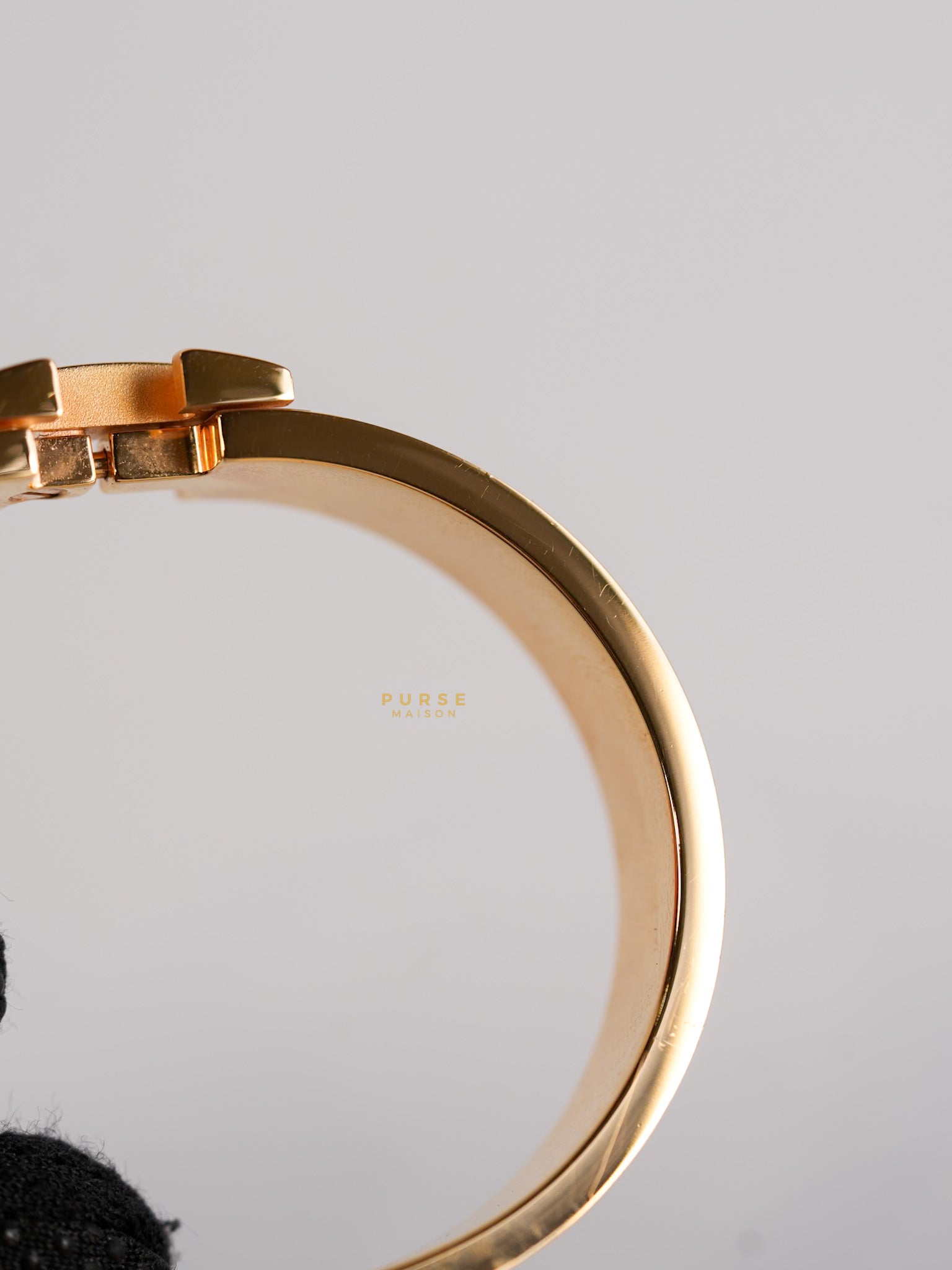 Clic H Bracelet Rose Gold Hardware | Purse Maison Luxury Bags Shop