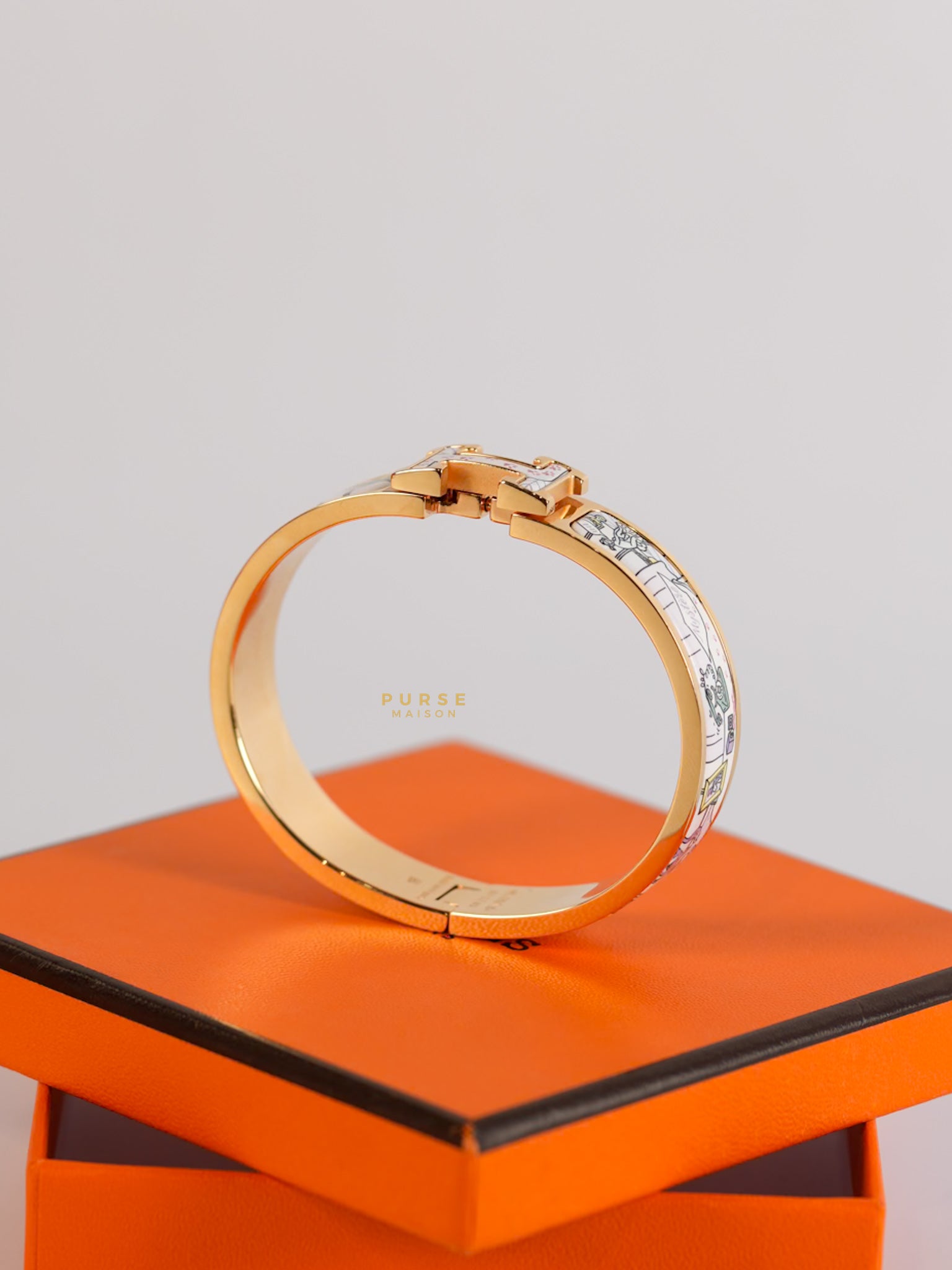 Clic H Bracelet Rose Gold Hardware | Purse Maison Luxury Bags Shop
