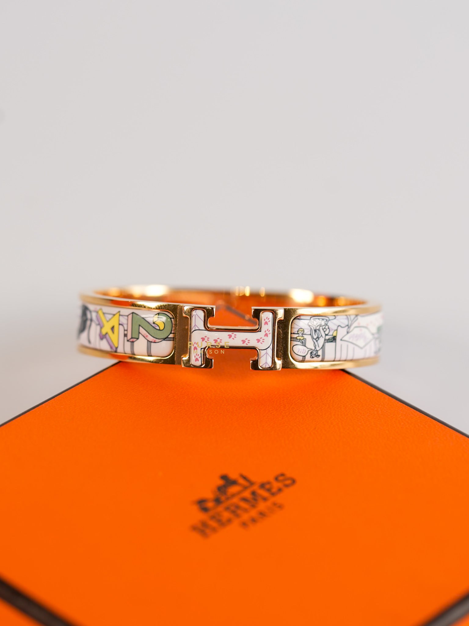 Clic H Bracelet Rose Gold Hardware | Purse Maison Luxury Bags Shop