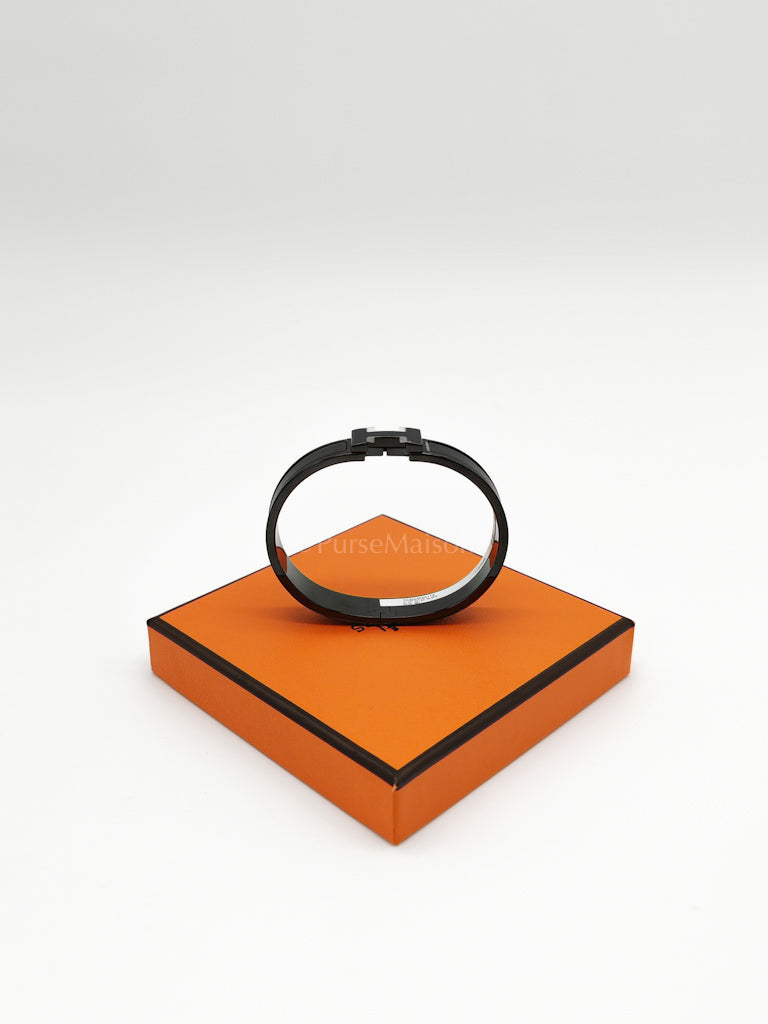 Clic H GM in So Black Matte Hardware Bangle | Purse Maison Luxury Bags Shop