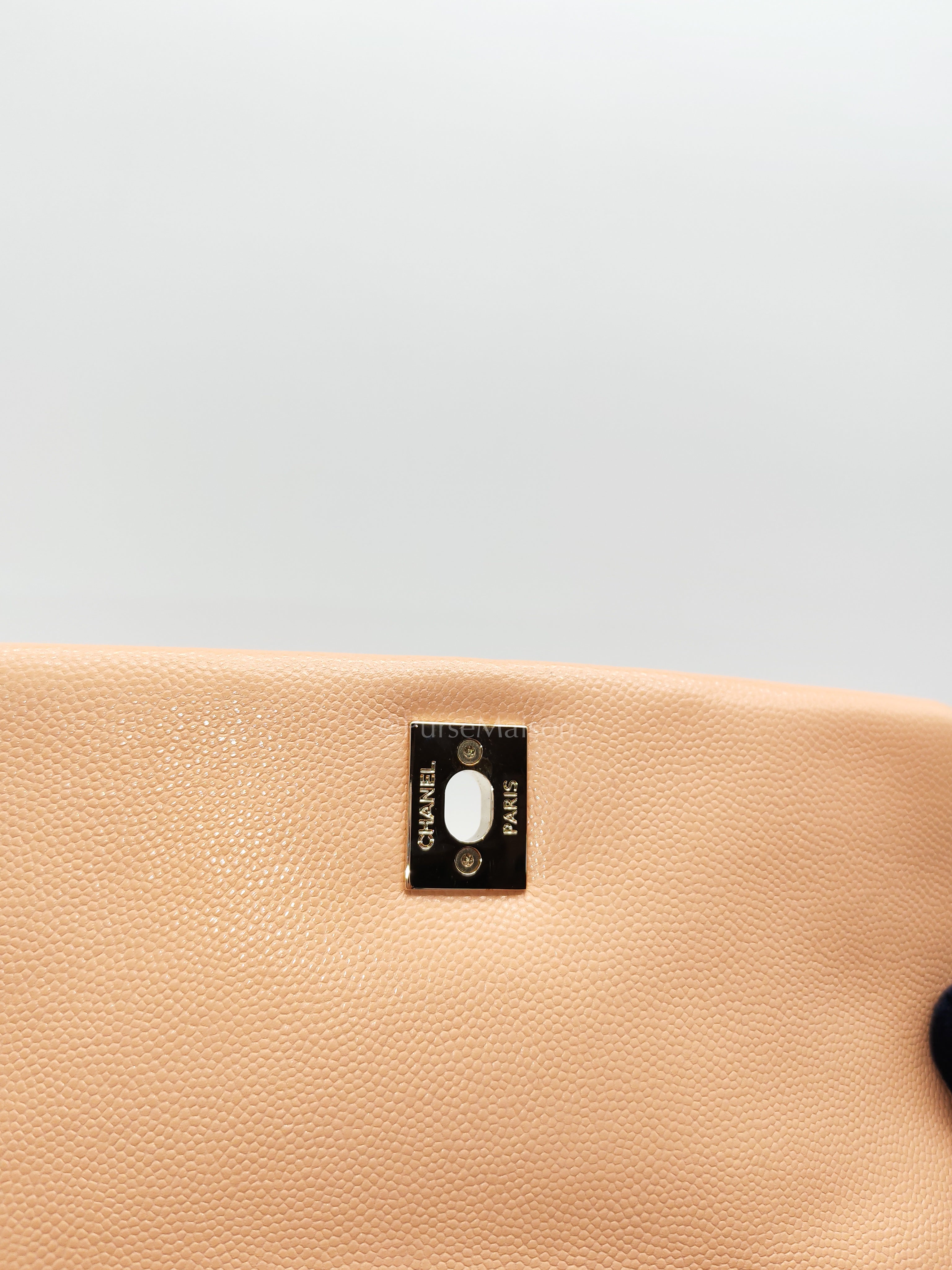Coco Handle Caviar Peach Series 31 | Purse Maison Luxury Bags Shop