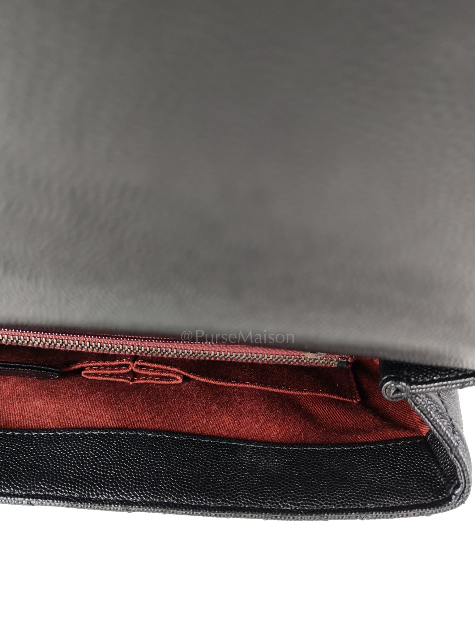 Coco Handle Medium in Black Quilted Caviar & Ruthenium Hardware Series 23 | Purse Maison Luxury Bags Shop