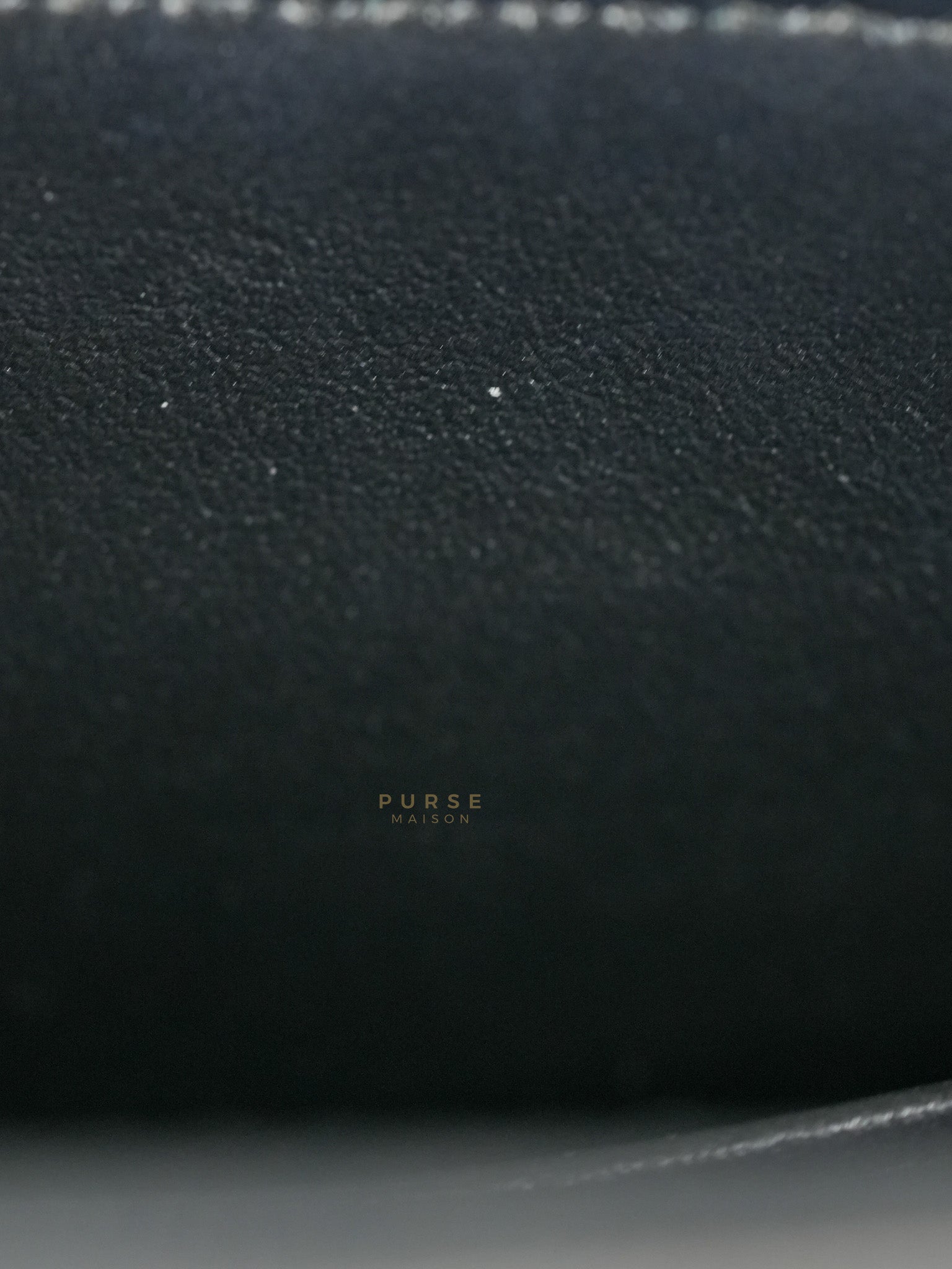 Coco Handle Nano in Black Caviar Leather and Light Gold Hardware (Microchip) | Purse Maison Luxury Bags Shop