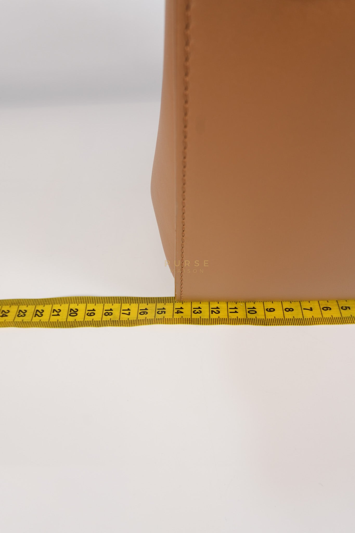 Compact Hammock in Tan Satin Calfskin Leather Shoulder Bag | Purse Maison Luxury Bags Shop