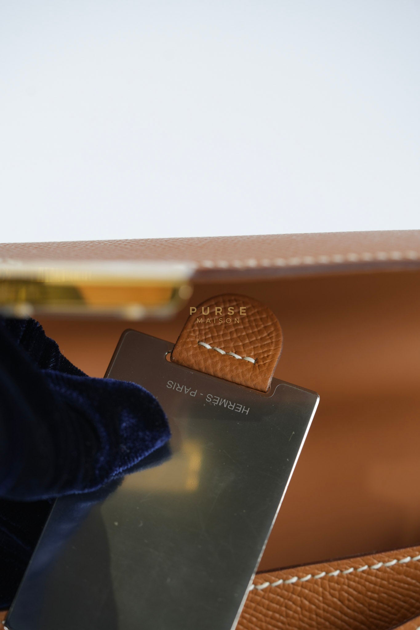 Constance 18 in Gold Epsom Leather and Gold Hardware Stamp U (2022) | Purse Maison Luxury Bags Shop