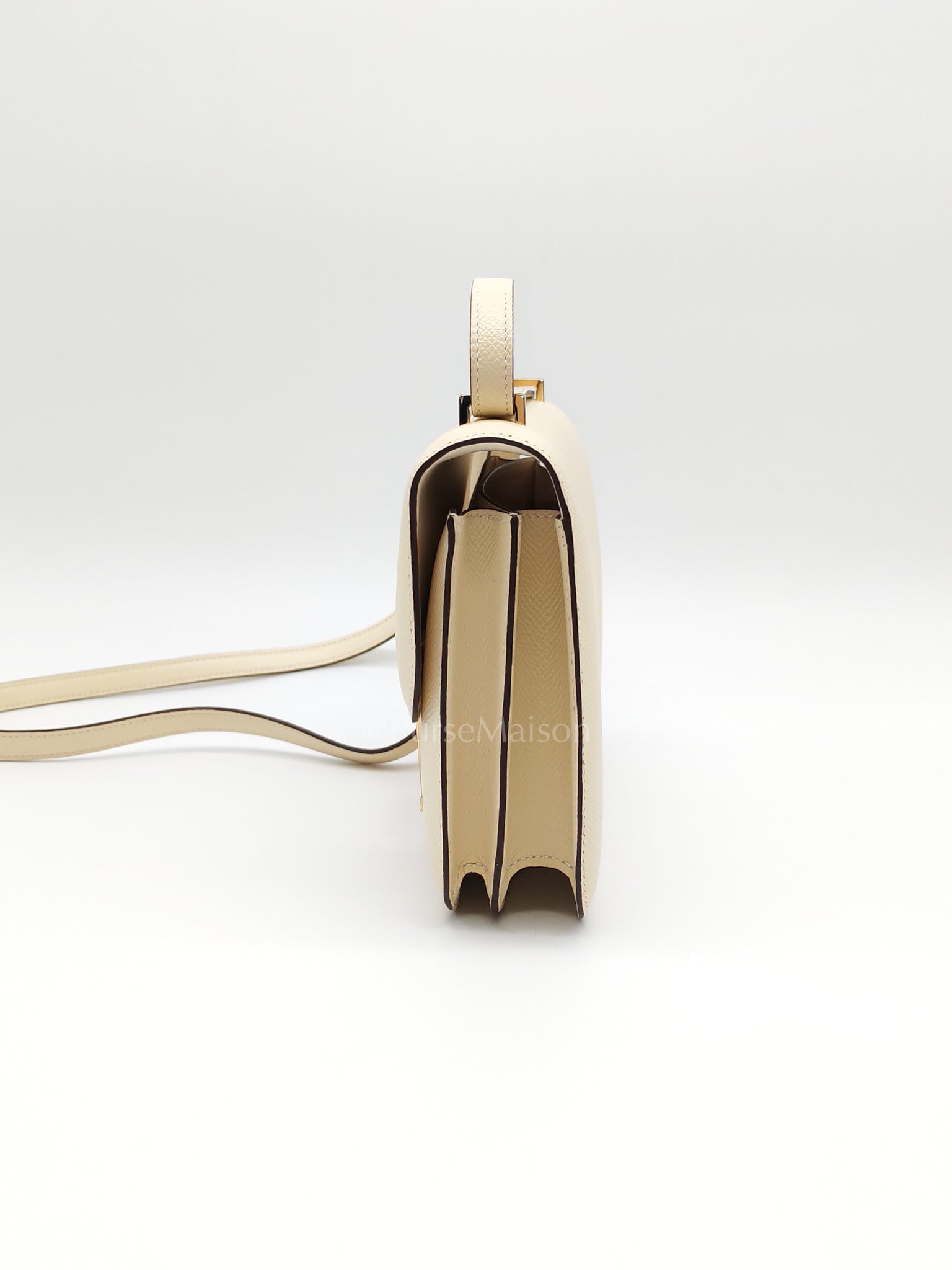 Constance 18 Nata Epsom Leather in Permabrass Hardware Stamp B(2023) | Purse Maison Luxury Bags Shop