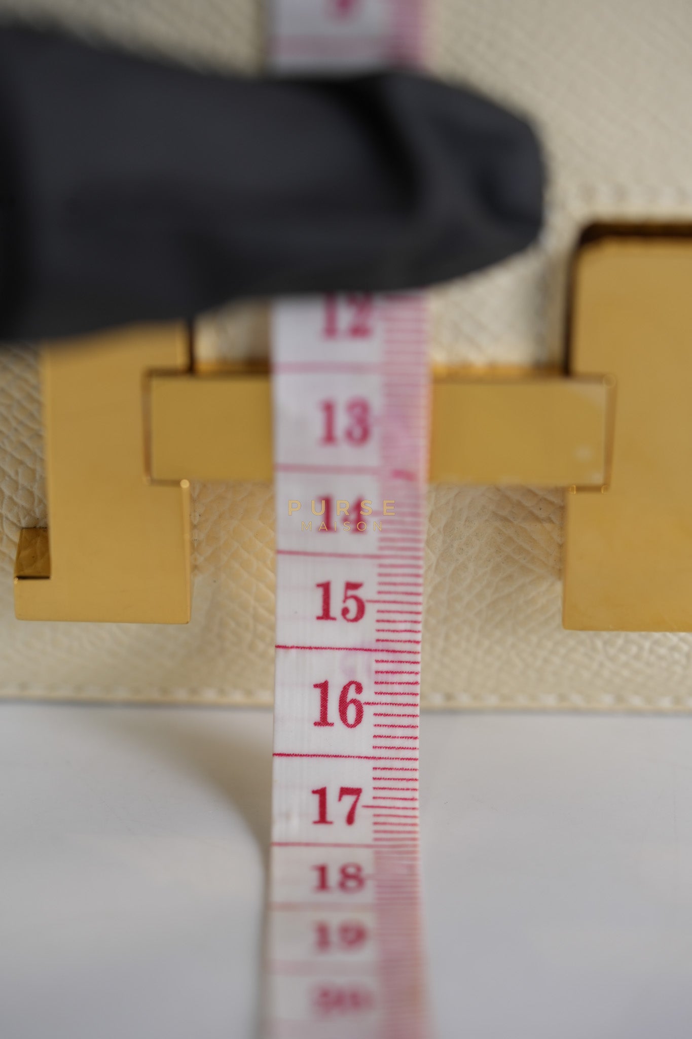 Constance 18 Nata in Epsom Leather and Gold Hardware Stamp U (2022) | Purse Maison Luxury Bags Shop