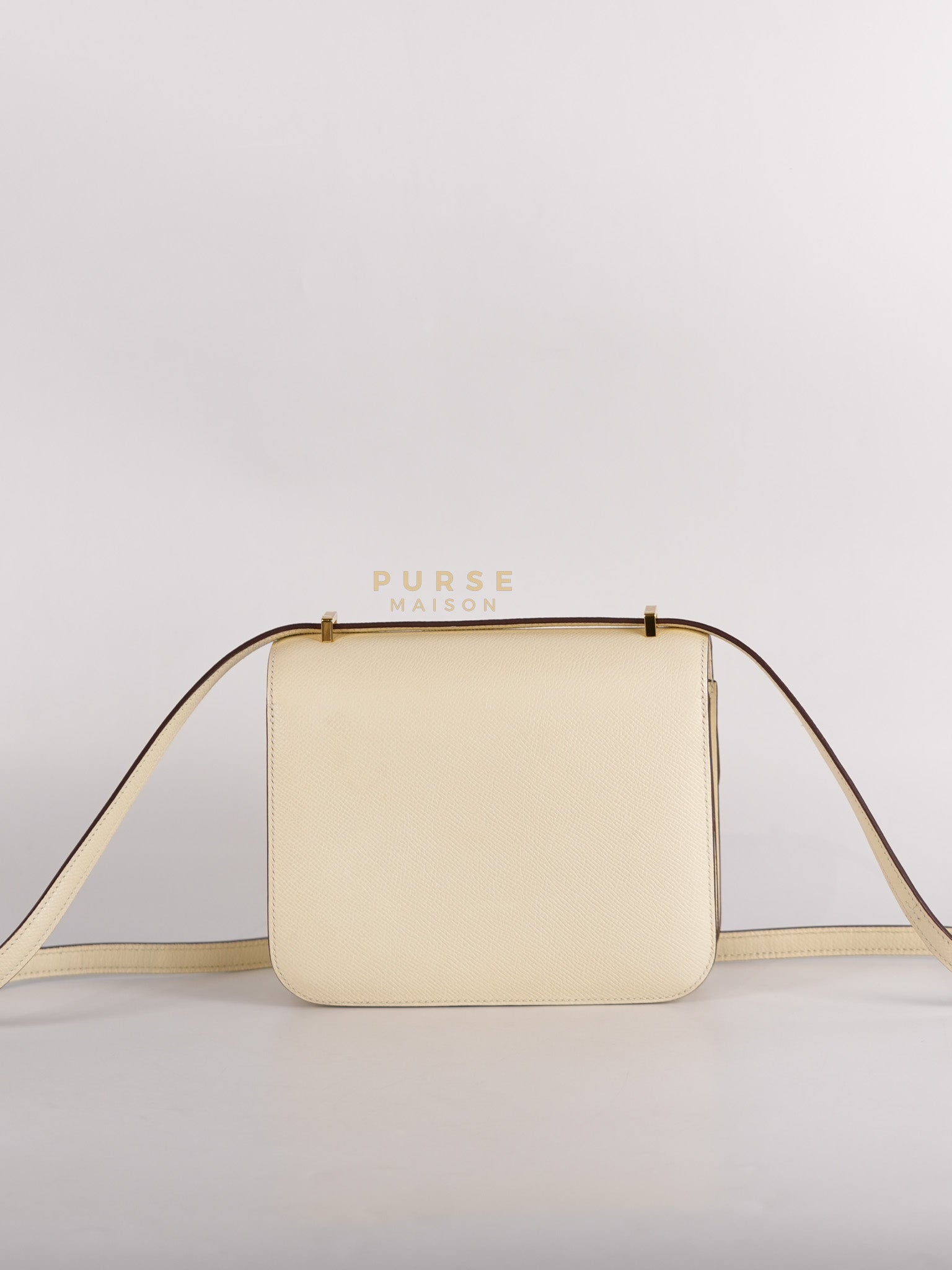 Constance 18 Nata in Epsom Leather and Gold Hardware Stamp U (2022) | Purse Maison Luxury Bags Shop