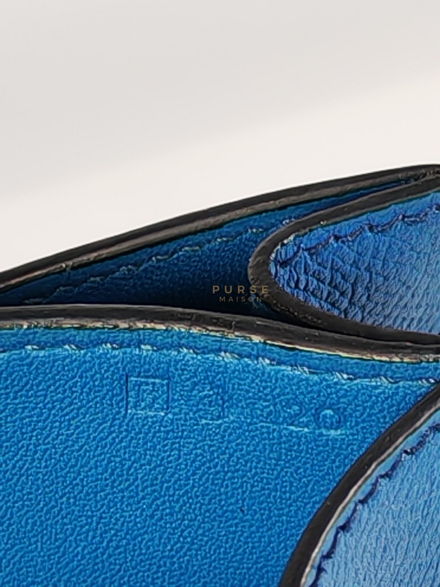Constance 24 Epsom in Colvert Evercolor Leather and Palladium Hardware Stamp Square R (2014) | Purse Maison Luxury Bags Shop