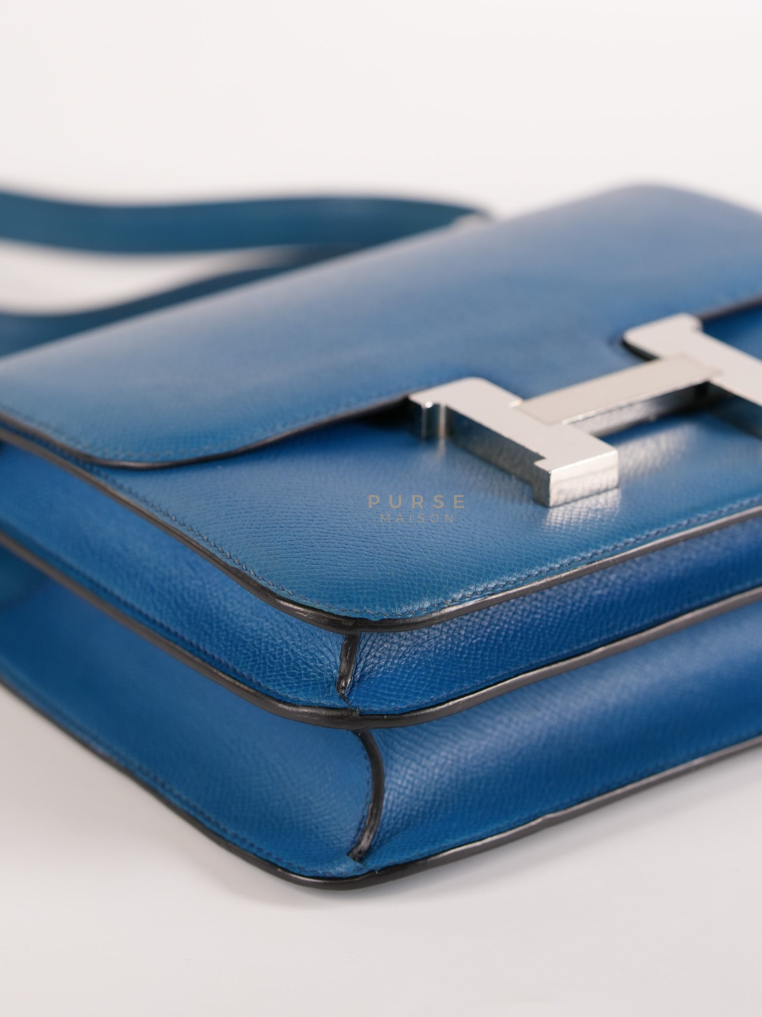 Constance 24 Epsom in Colvert Evercolor Leather and Palladium Hardware Stamp Square R (2014) | Purse Maison Luxury Bags Shop