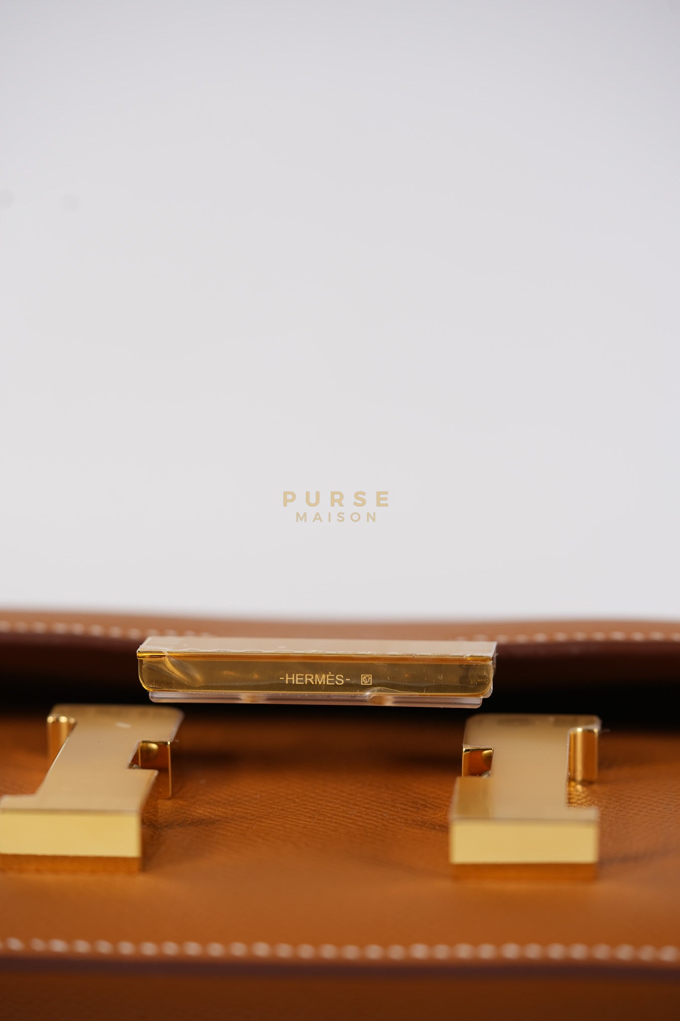 Constance 24 Gold in Epsom Leather and Gold Hardware Stamp K (2025) | Purse Maison Luxury Bags Shop