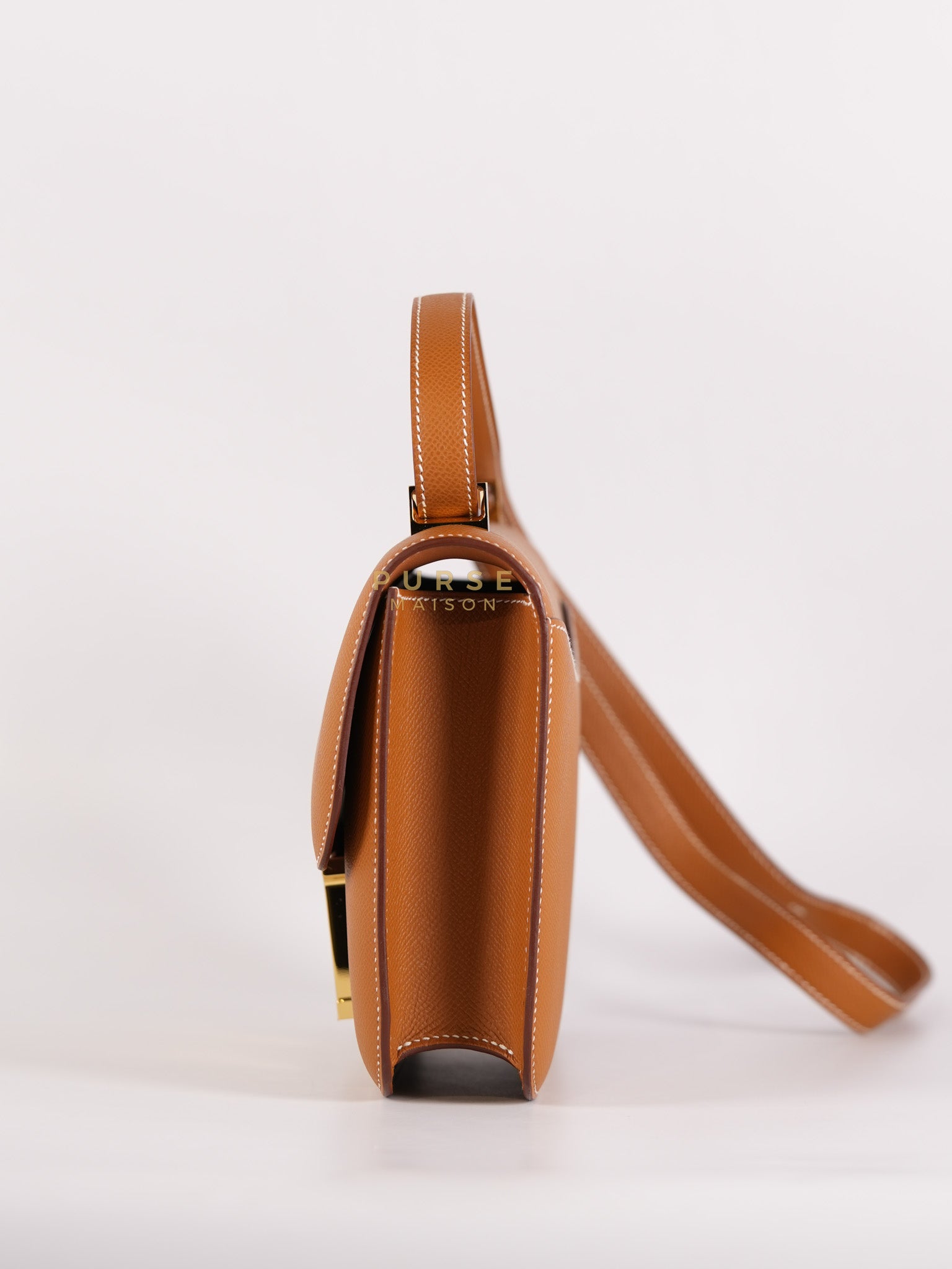 Constance 24 Gold in Epsom Leather and Gold Hardware Stamp K (2025) | Purse Maison Luxury Bags Shop