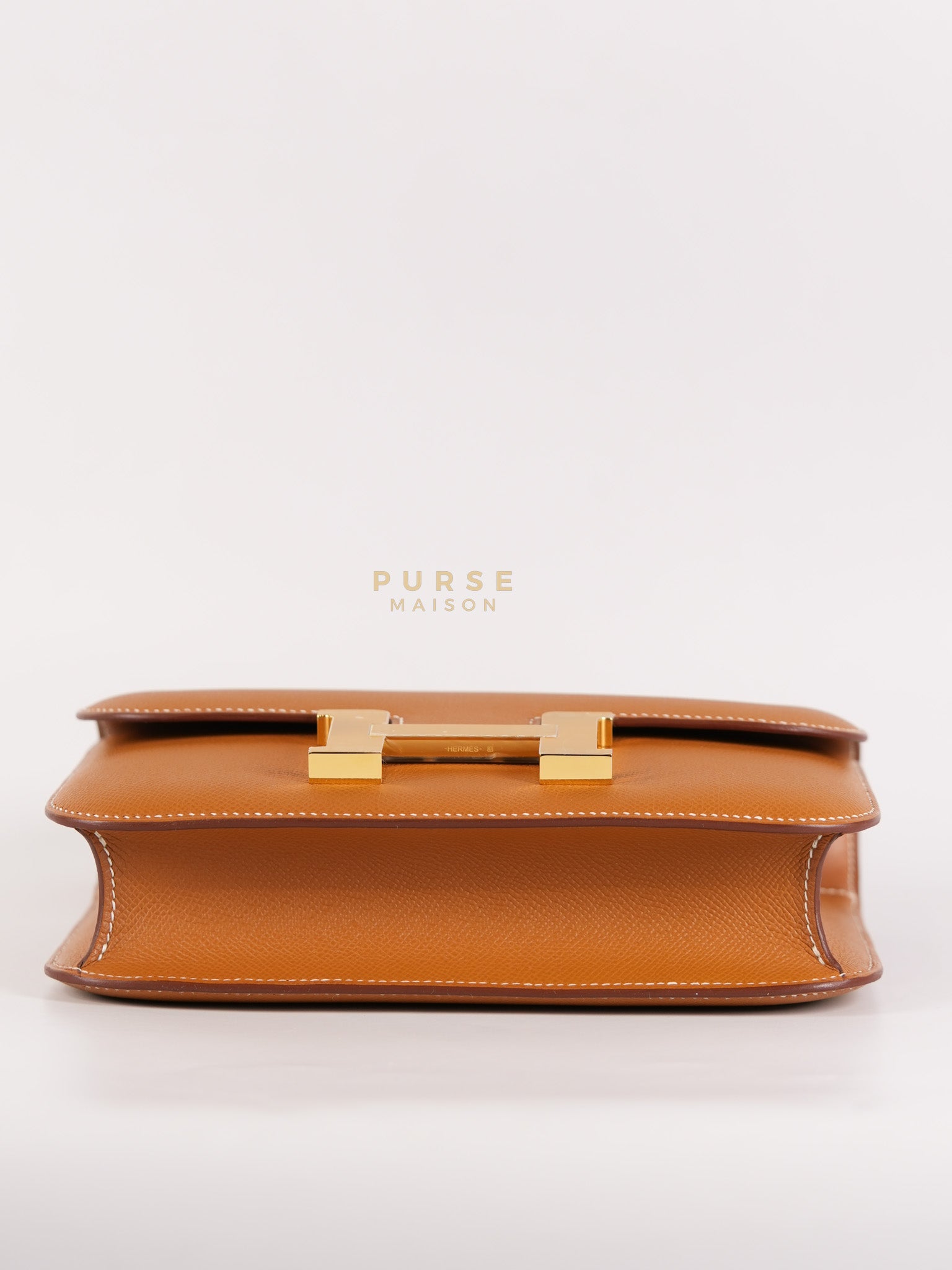 Constance 24 Gold in Epsom Leather and Gold Hardware Stamp K (2025) | Purse Maison Luxury Bags Shop