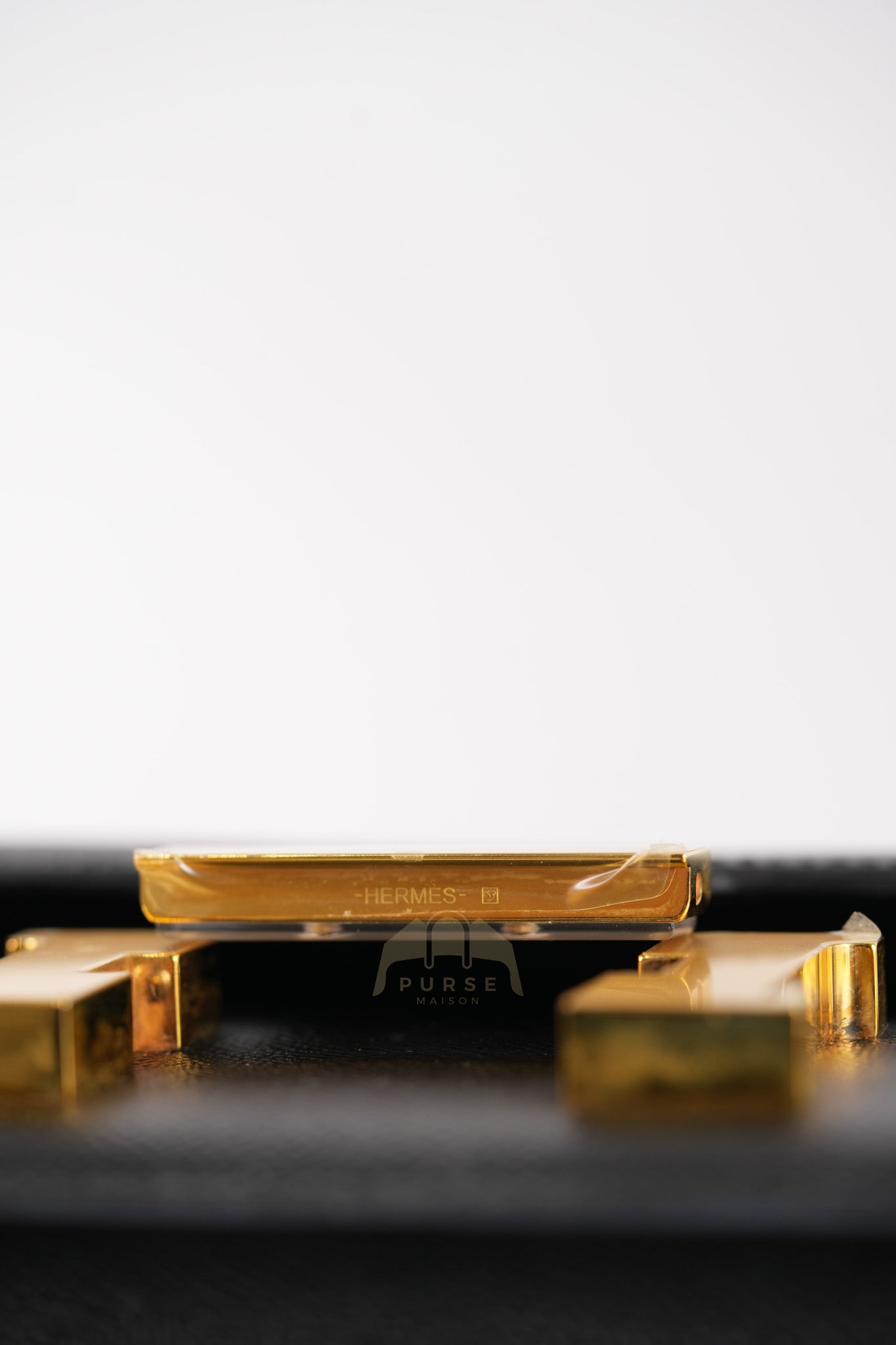 Constance 24 in Black Epsom Leather & Gold Hardware Stamp Z (2021) | Purse Maison Luxury Bags Shop