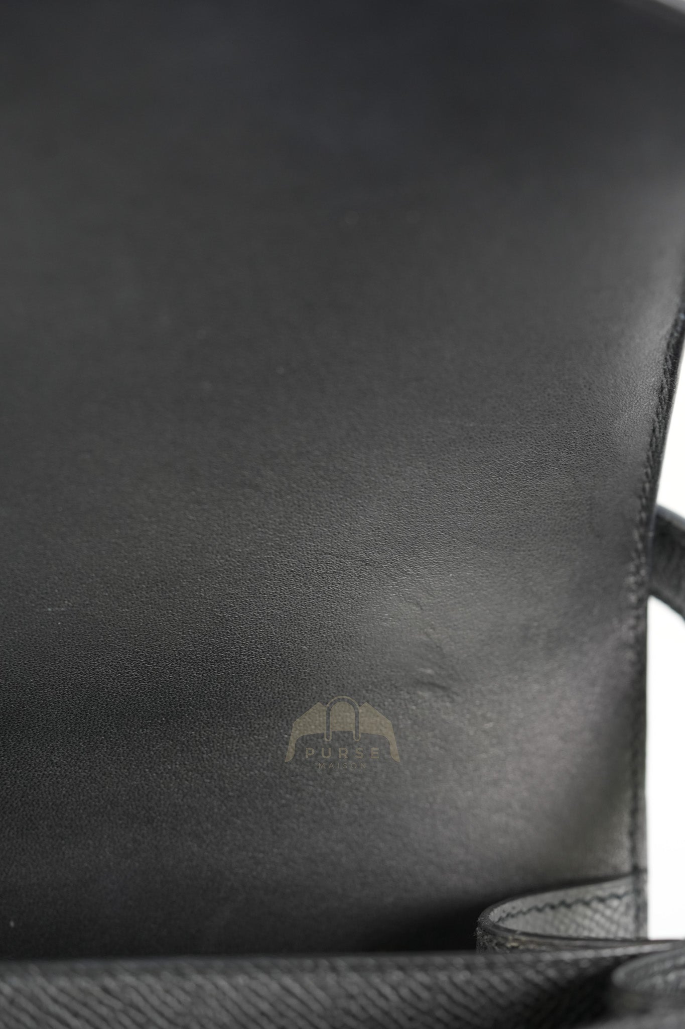 Constance 24 in Black Epsom Leather & Gold Hardware Stamp Z (2021) | Purse Maison Luxury Bags Shop