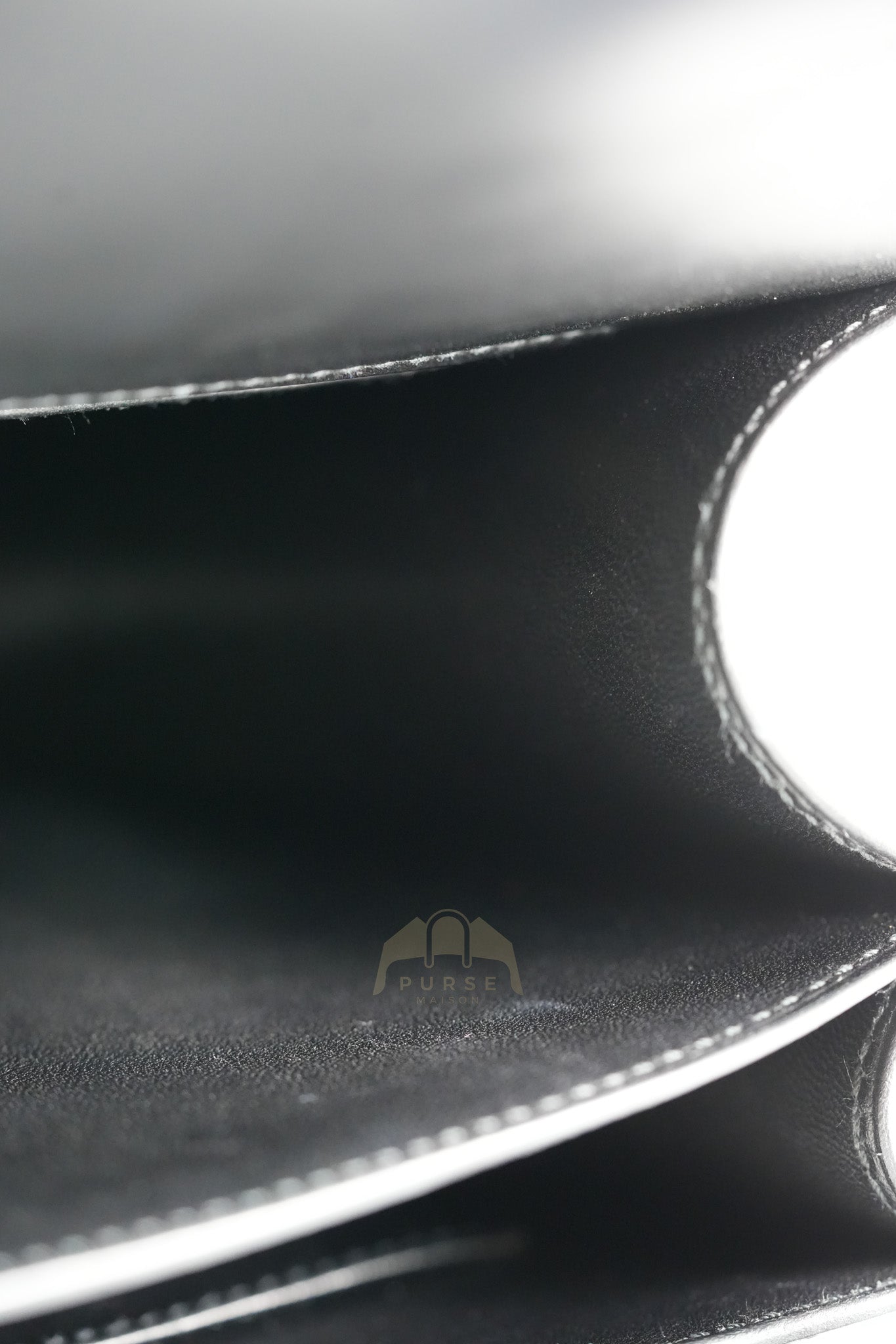 Constance 24 in Black Epsom Leather & Gold Hardware Stamp Z (2021) | Purse Maison Luxury Bags Shop