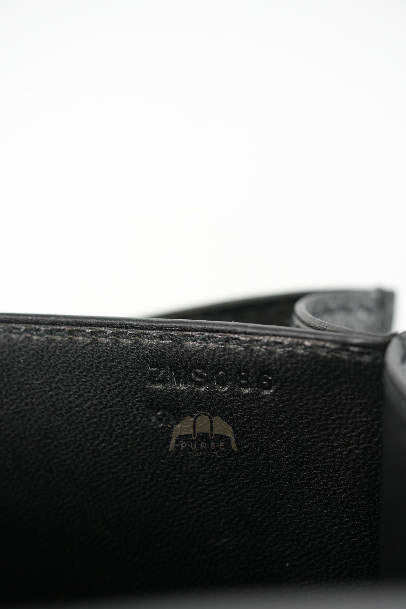 Constance 24 in Black Epsom Leather & Gold Hardware Stamp Z (2021) | Purse Maison Luxury Bags Shop