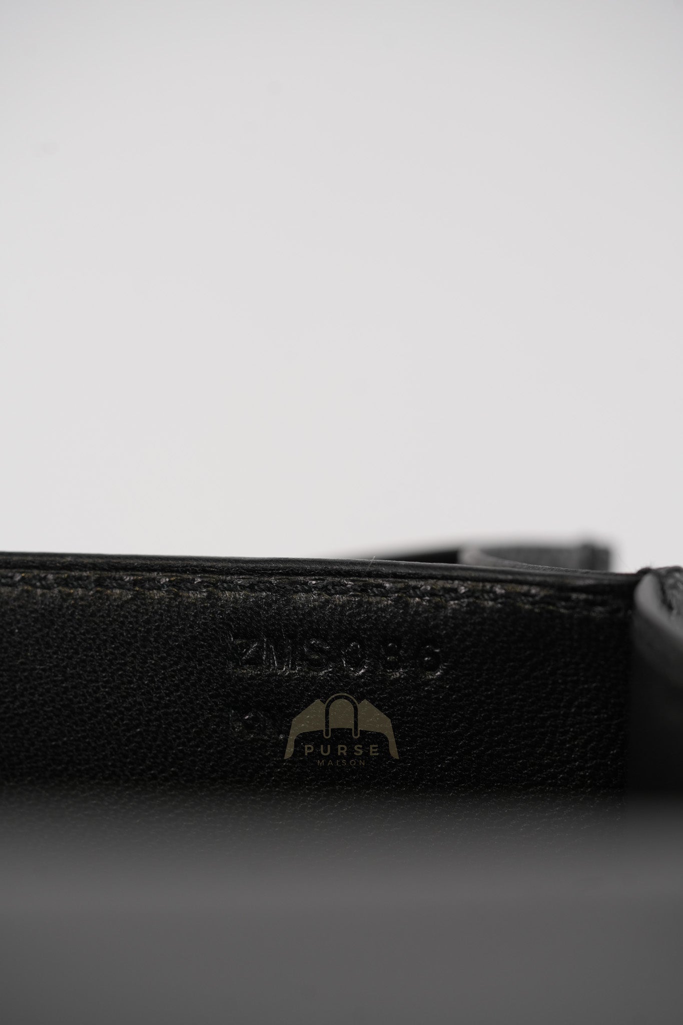 Constance 24 in Black Epsom Leather & Gold Hardware Stamp Z (2021) | Purse Maison Luxury Bags Shop