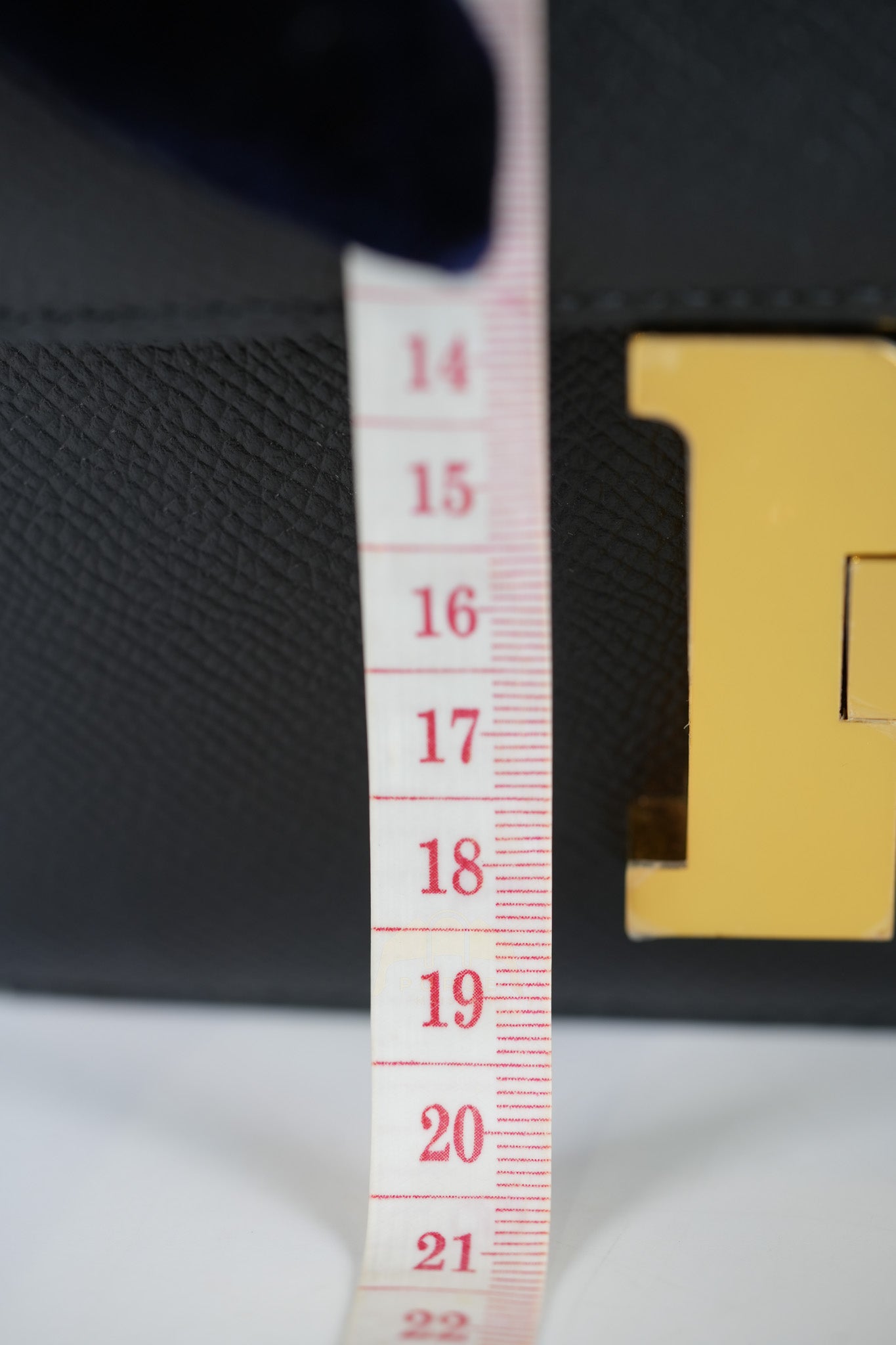 Constance 24 in Black Epsom Leather & Gold Hardware Stamp Z (2021) | Purse Maison Luxury Bags Shop