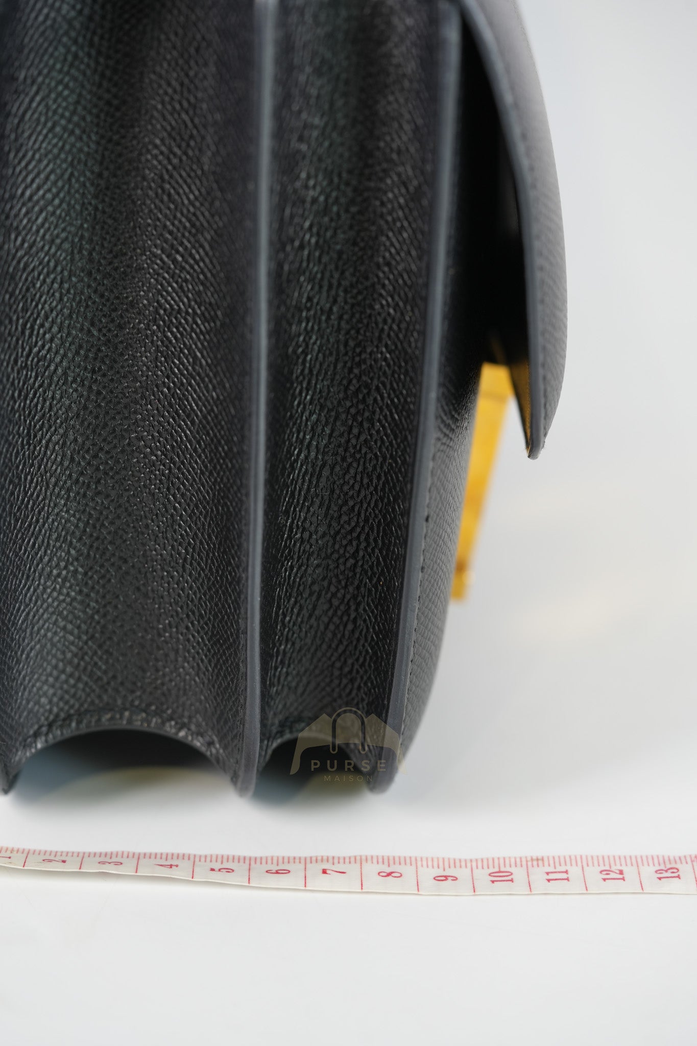 Constance 24 in Black Epsom Leather & Gold Hardware Stamp Z (2021) | Purse Maison Luxury Bags Shop