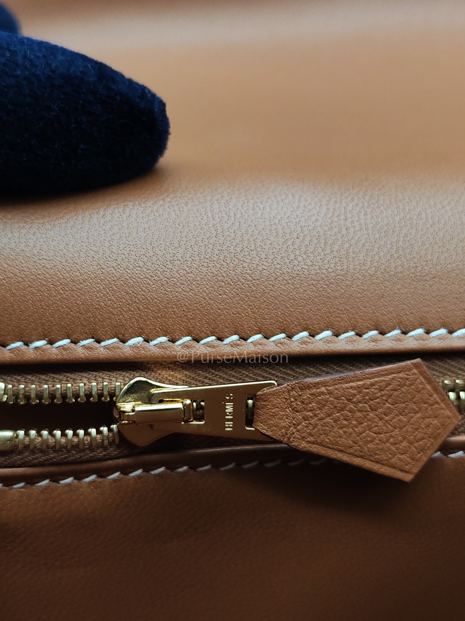 Constance 24 in Gold Evercolor Leather and Gold Hardware Stamp D (2019) | Purse Maison Luxury Bags Shop