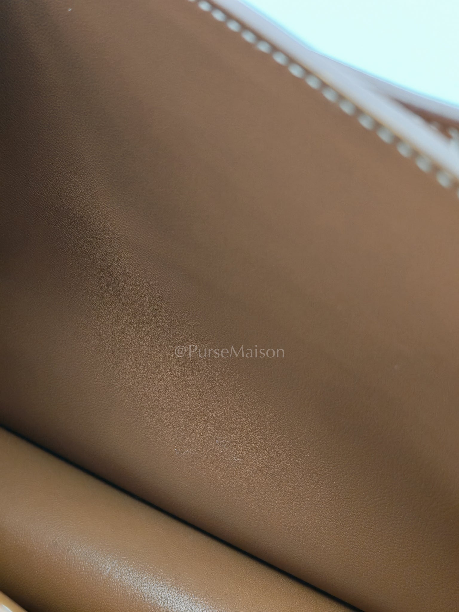 Constance 24 in Gold Evercolor Leather and Gold Hardware Stamp D (2019) | Purse Maison Luxury Bags Shop