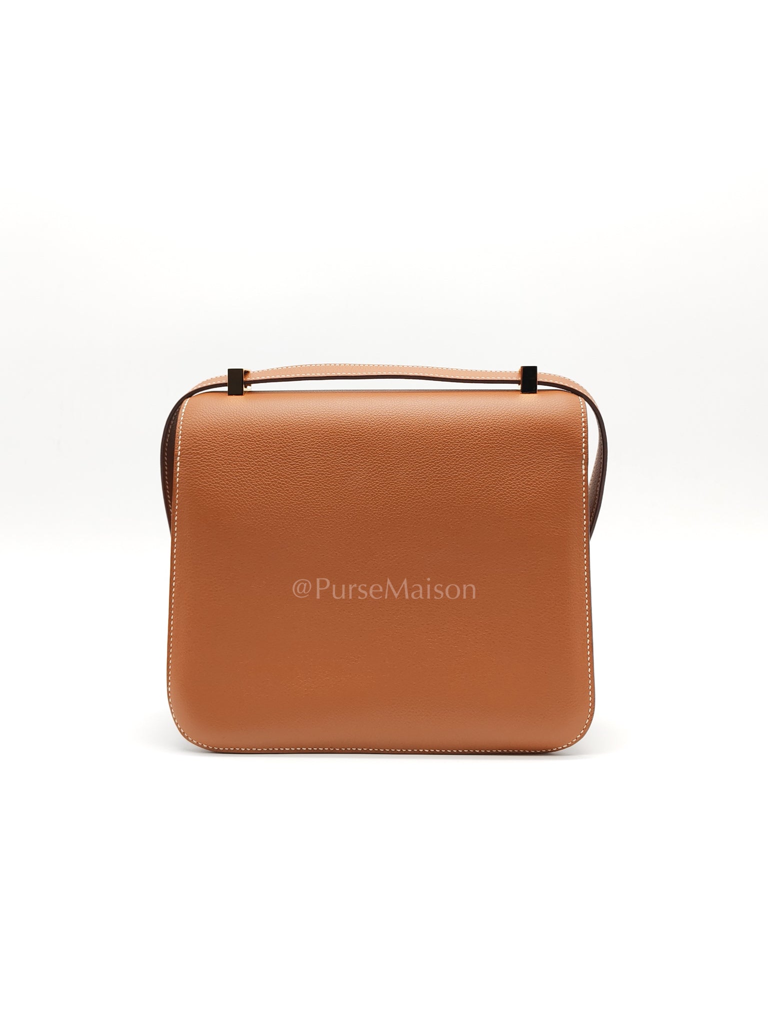 Constance 24 in Gold Evercolor Leather and Gold Hardware Stamp D (2019) | Purse Maison Luxury Bags Shop