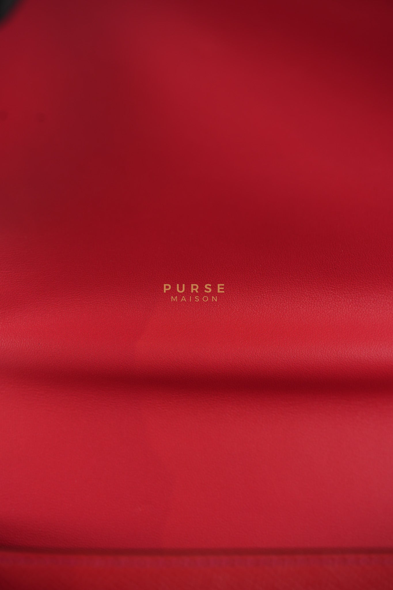 Constance 24 in Red Epsom Leather & Gold Hardware Stamp C (2018) | Purse Maison Luxury Bags Shop