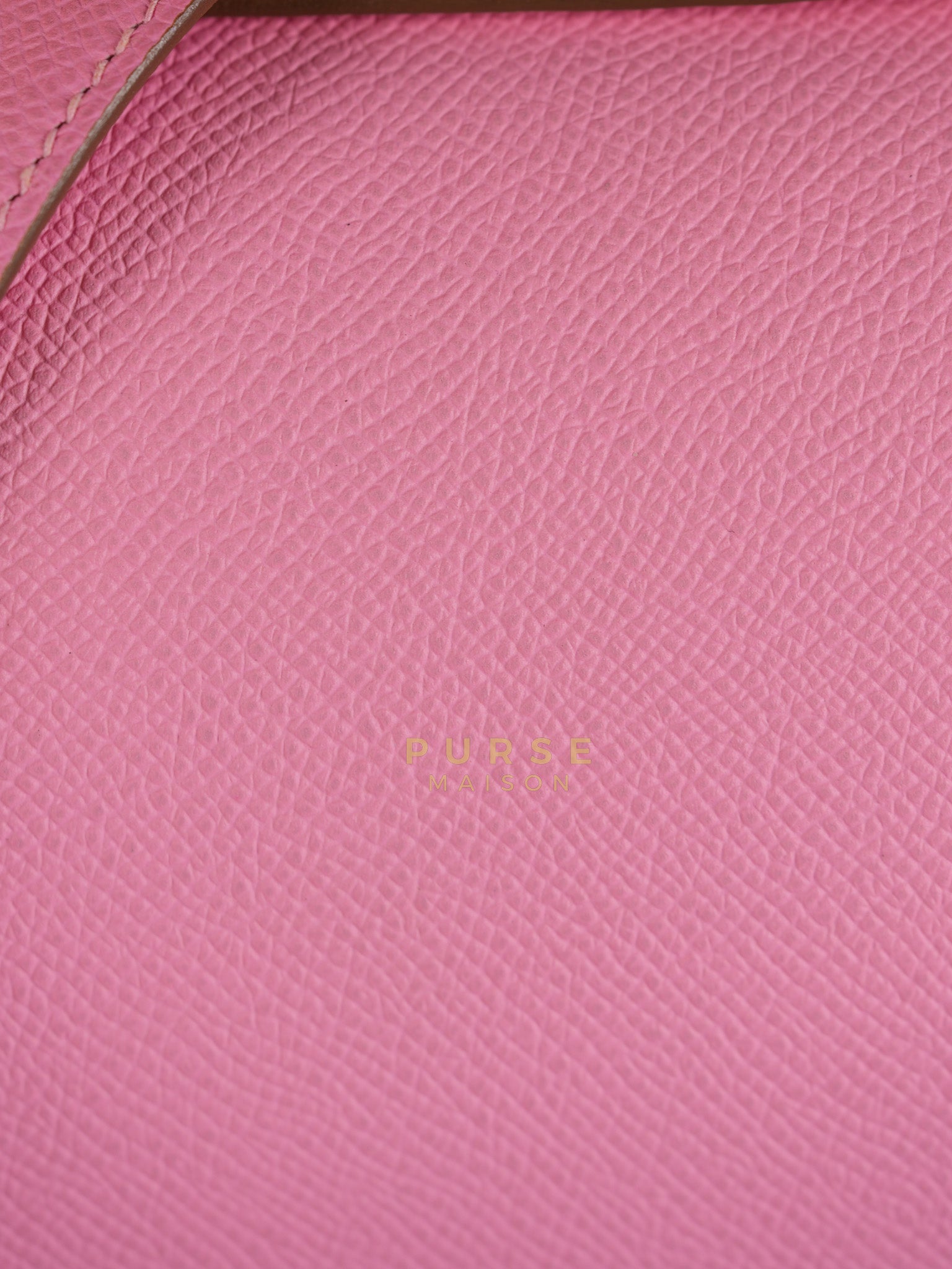 Constance 24 in Rose Confetti Epsom Leather Palladium Hardware Stamp Y (2020) | Purse Maison Luxury Bags Shop