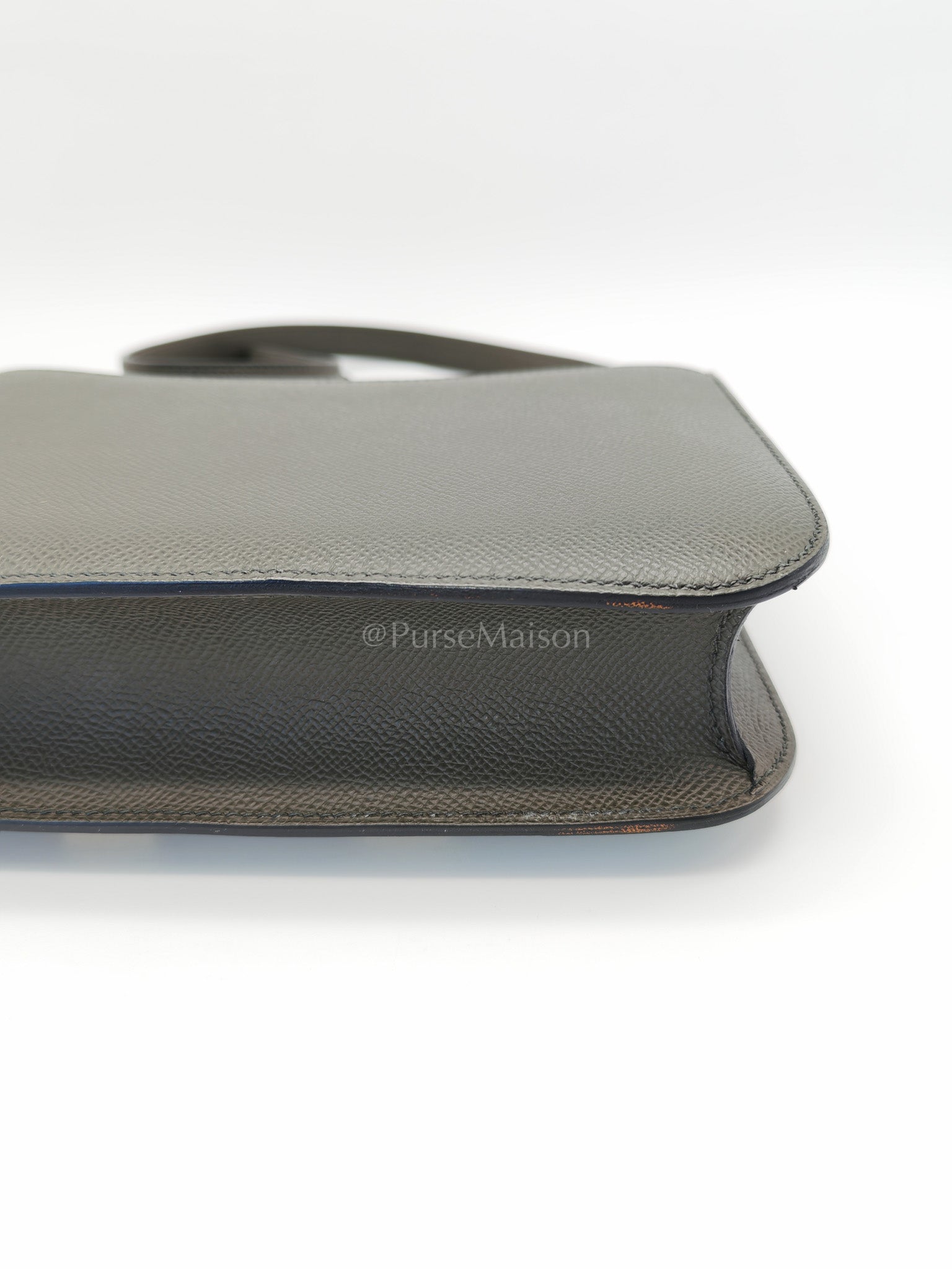 Constance 24 in Vert De Gris Epsom Leather Gold Hardware with Mirror Stamp U(2022) | Purse Maison Luxury Bags Shop