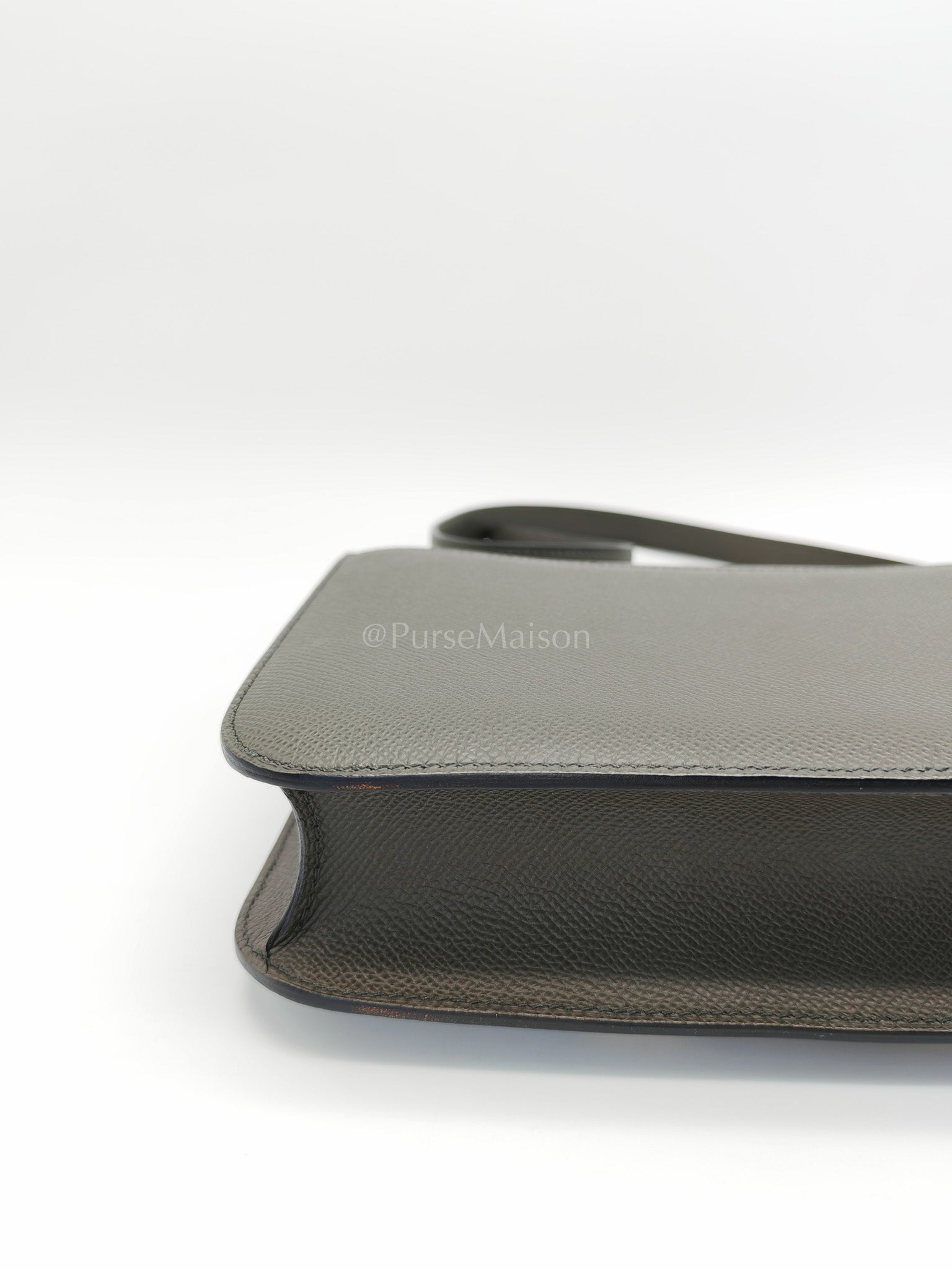 Constance 24 in Vert De Gris Epsom Leather Gold Hardware with Mirror Stamp U(2022) | Purse Maison Luxury Bags Shop