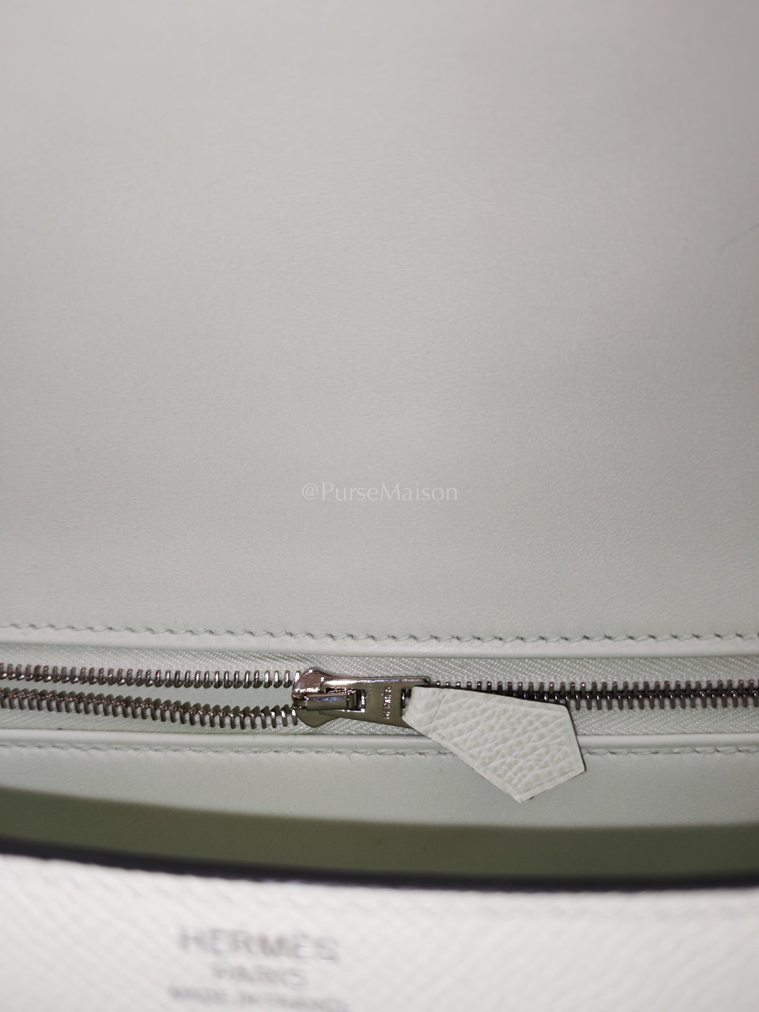 Constance 24 in Vert Fizz Epsom Leather Palladium Hardware Stamp B(2023) | Purse Maison Luxury Bags Shop