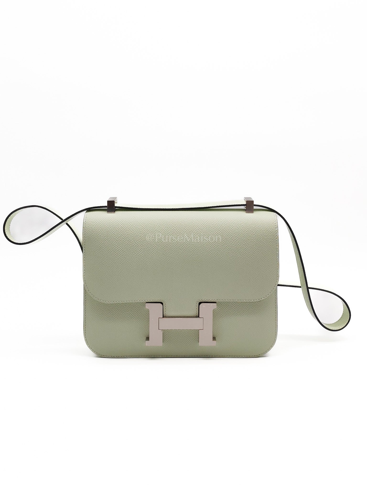 Constance 24 in Vert Fizz Epsom Leather Palladium Hardware Stamp B(2023) | Purse Maison Luxury Bags Shop