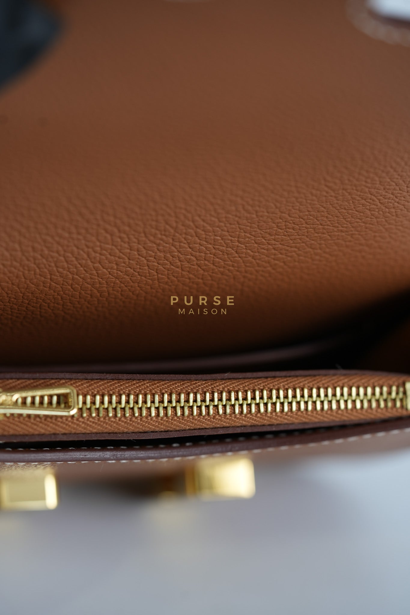 Constance Slim Gold on Gold Hardware Stamp W (2024) | Purse Maison Luxury Bags Shop