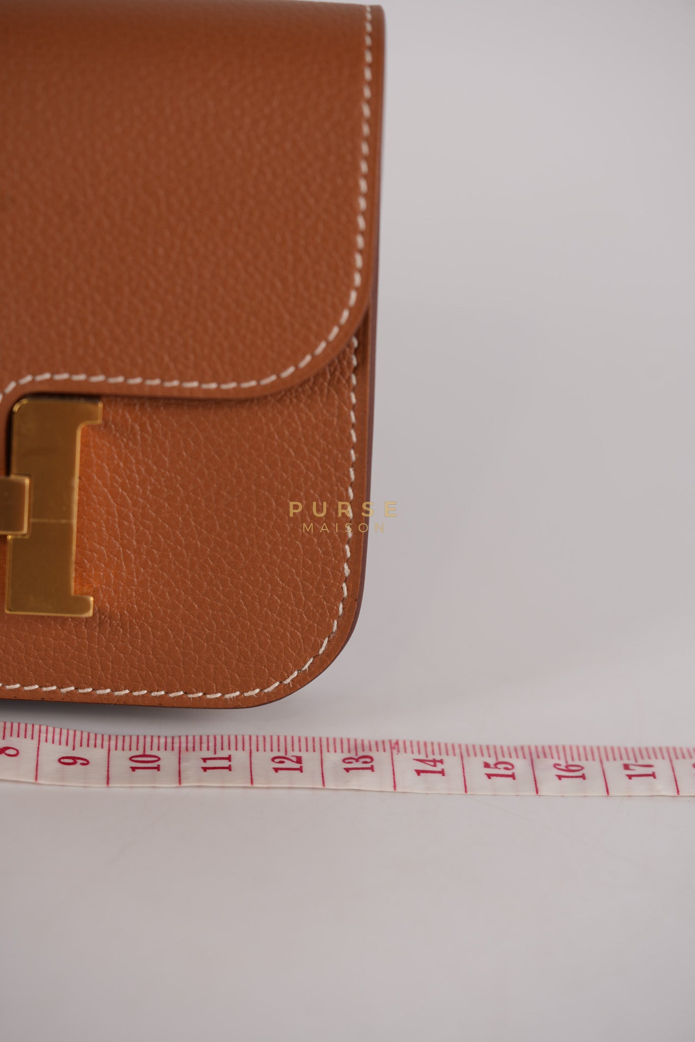 Constance Slim Gold on Gold Hardware Stamp W (2024) | Purse Maison Luxury Bags Shop